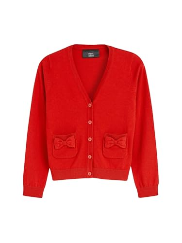 Next cardigan scuola misto cotone fiocco tasca