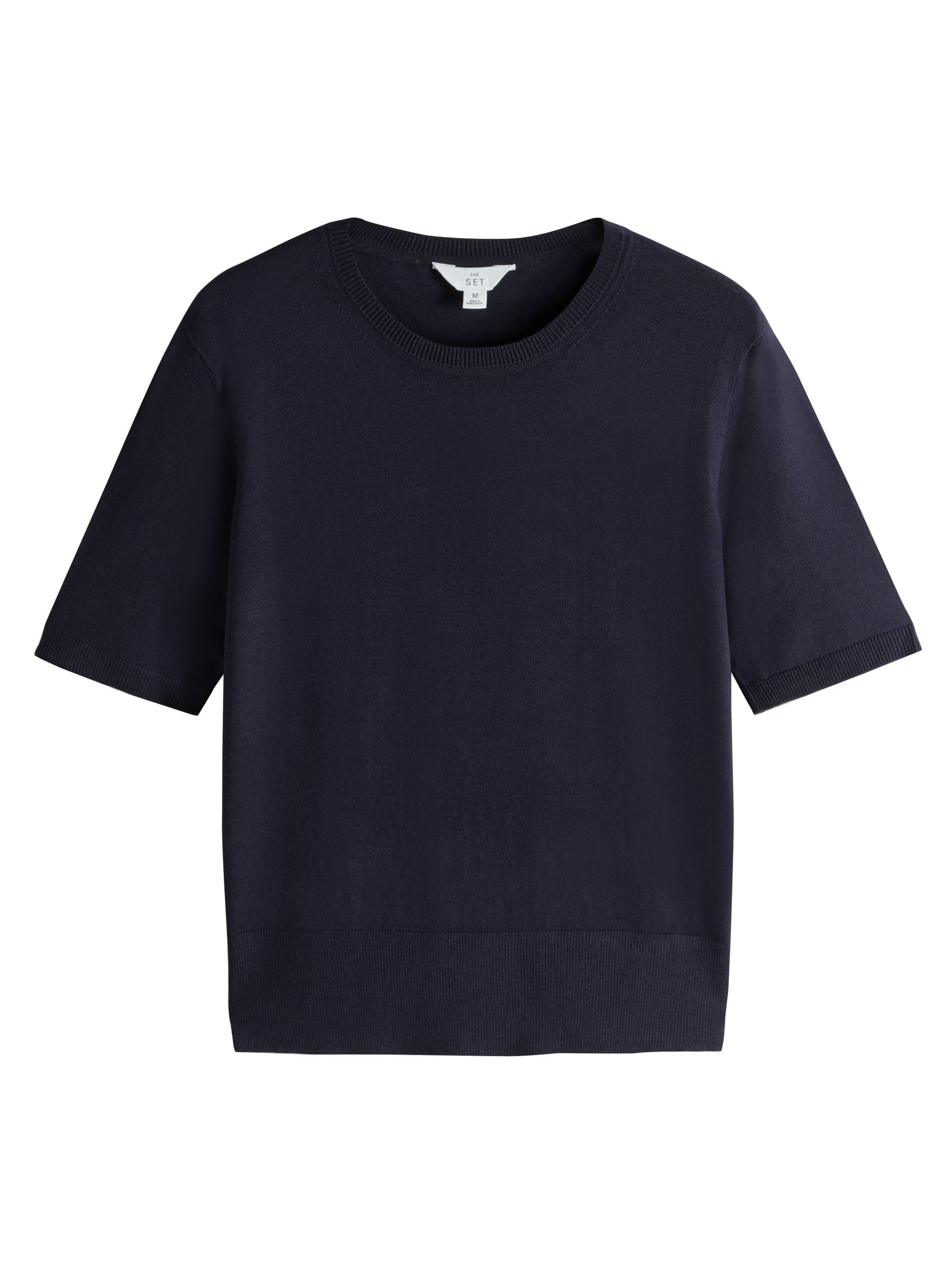 The Set t-shirt maglia trecce 4 pezzi maglia sottile