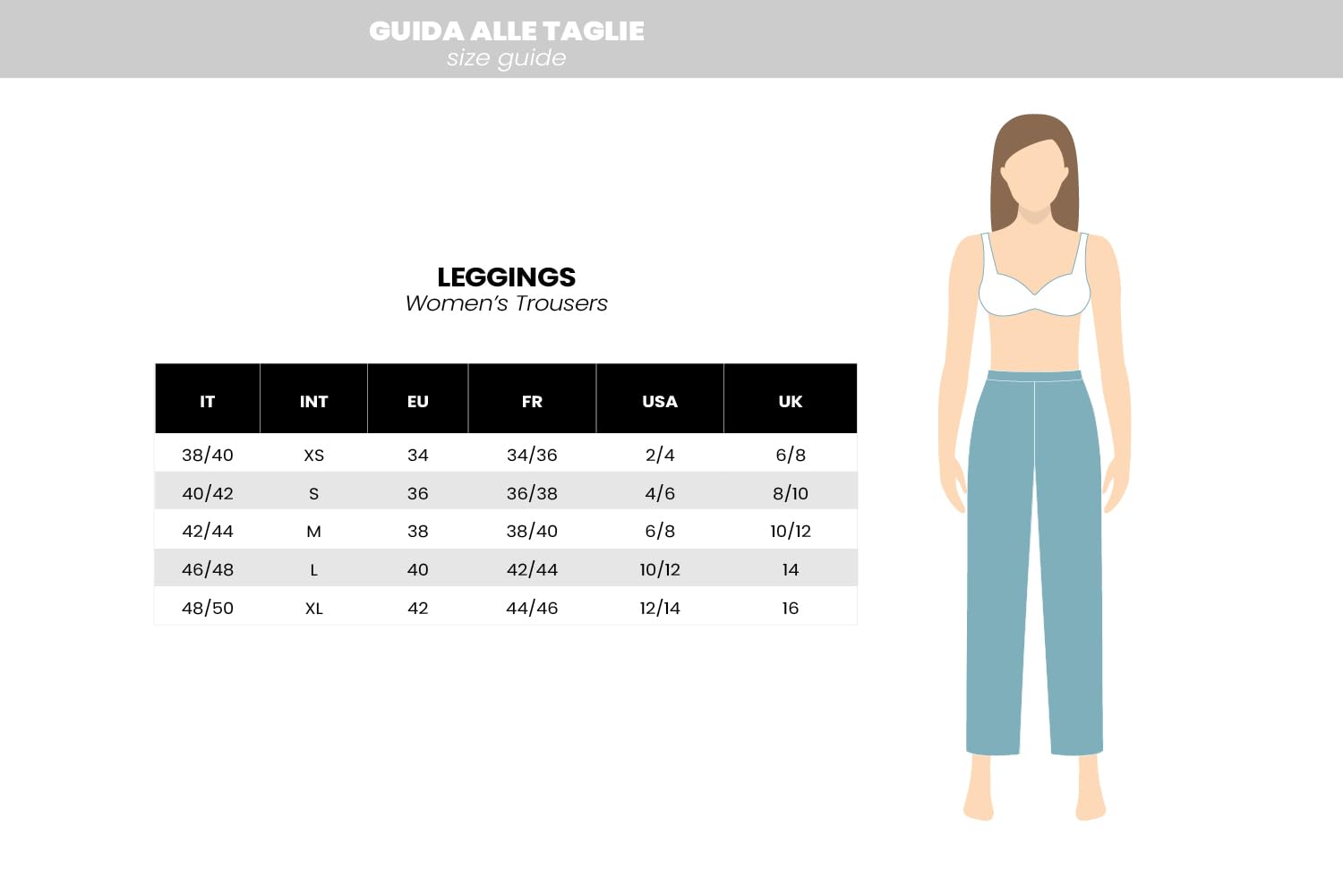 Goldenpoint pantaloni straight vita elasticata donna