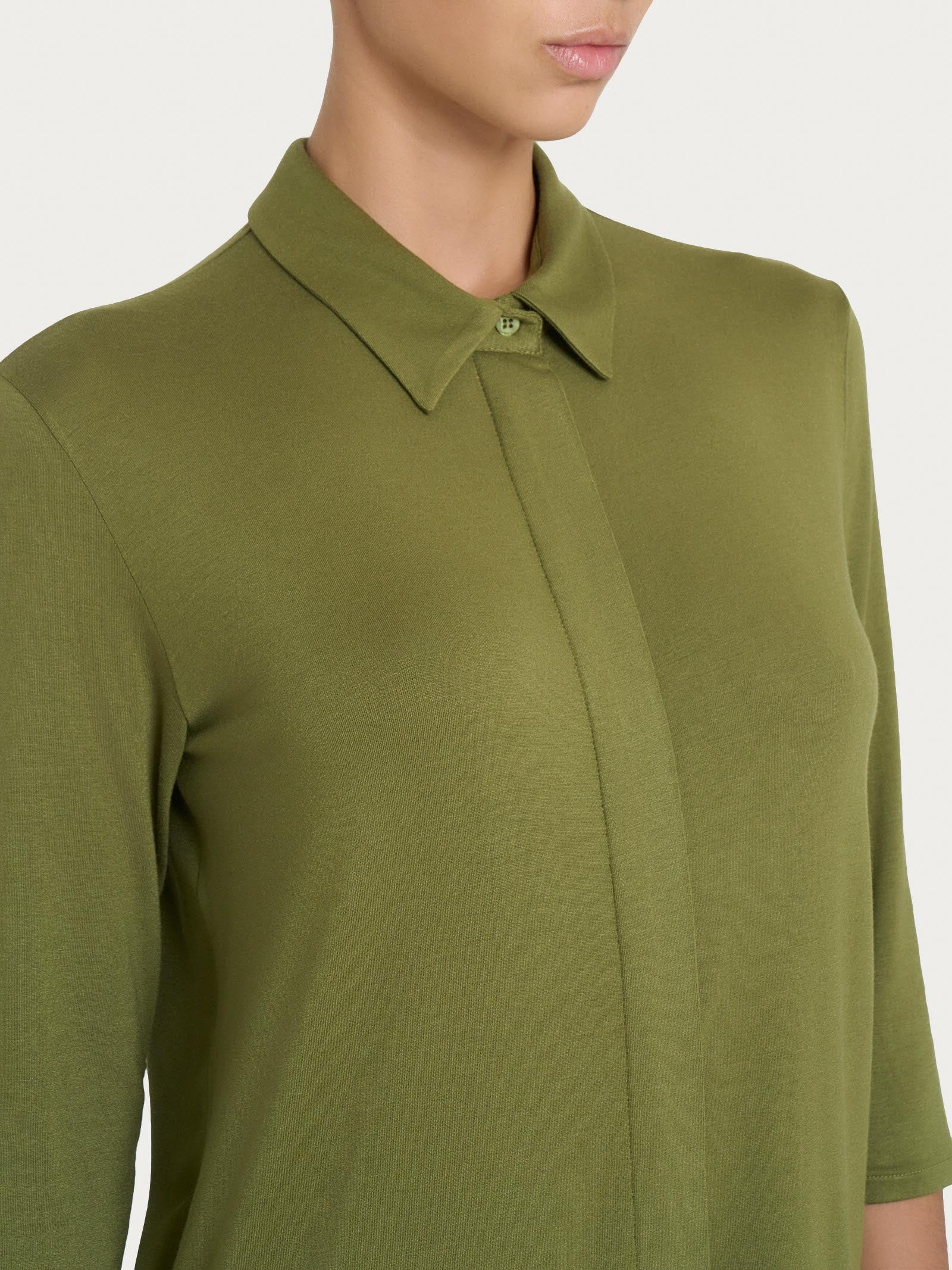 Ragno Viscosa Summer Camicia manica 3/4 Sphagnum
