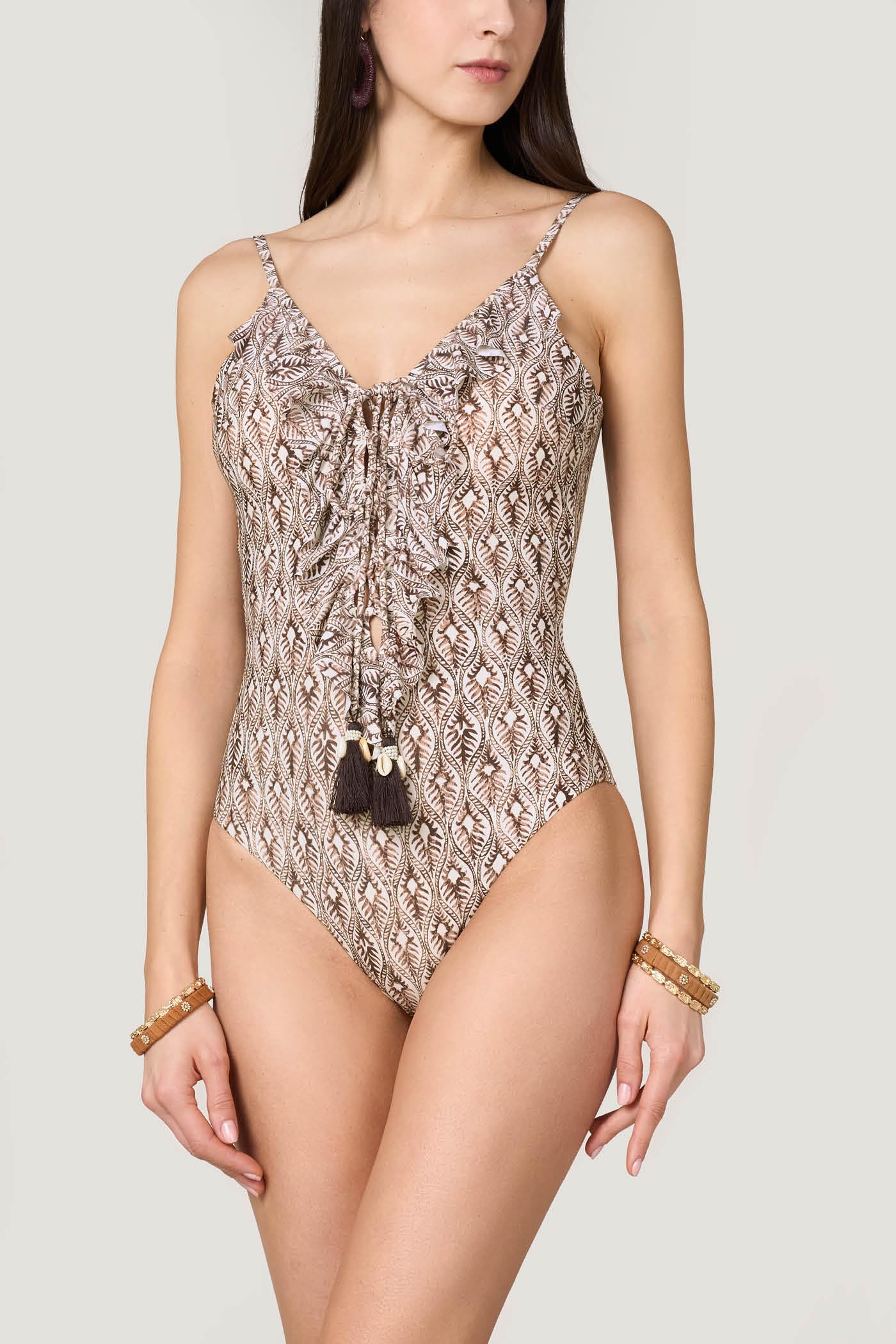 Goldenpoint Sauvage costume intero triangolo fantasia etnica