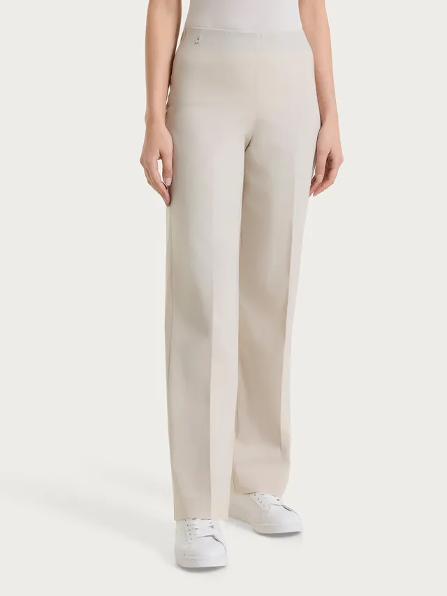 Ragno Pantalone Ampio Super Fresh Cotone Champignon