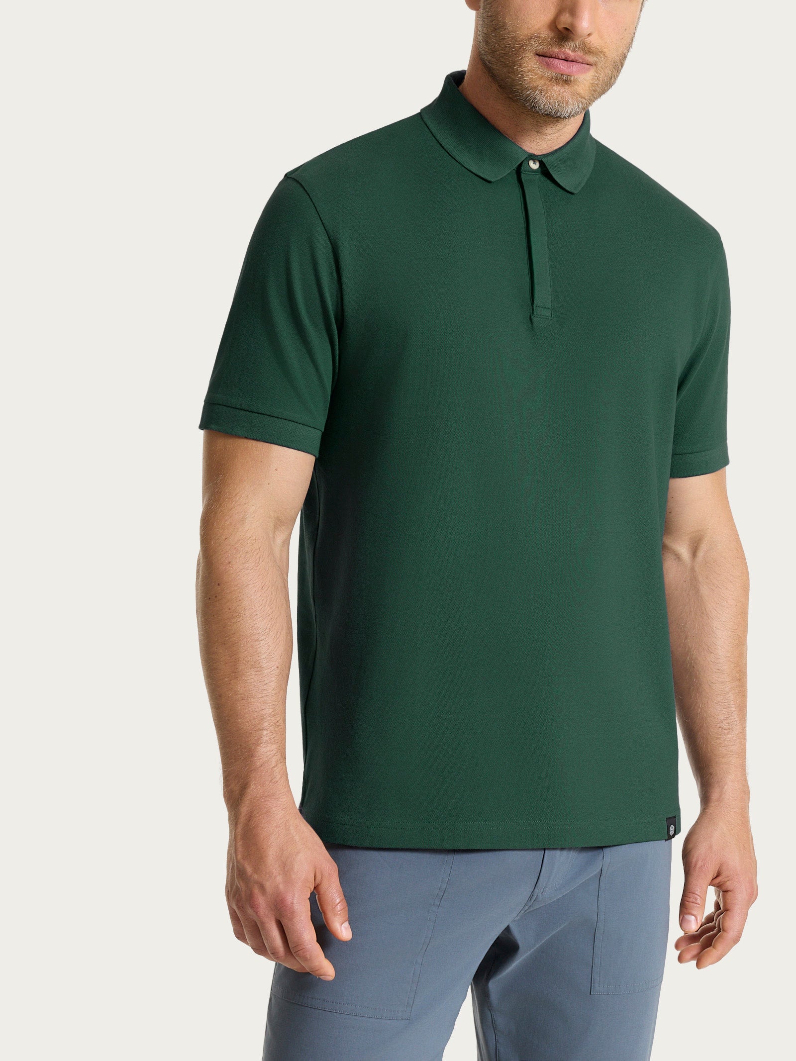 Ragno Sport Polo piquet cotone Pineneedle