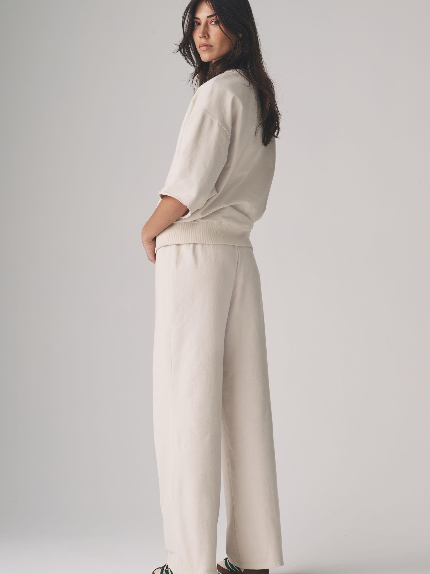 Next The Set Pantaloni Jogging Gamba Larga x2 Felpati