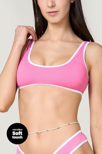 Goldenpoint Bubble Gum top bikini brassiere microfibra