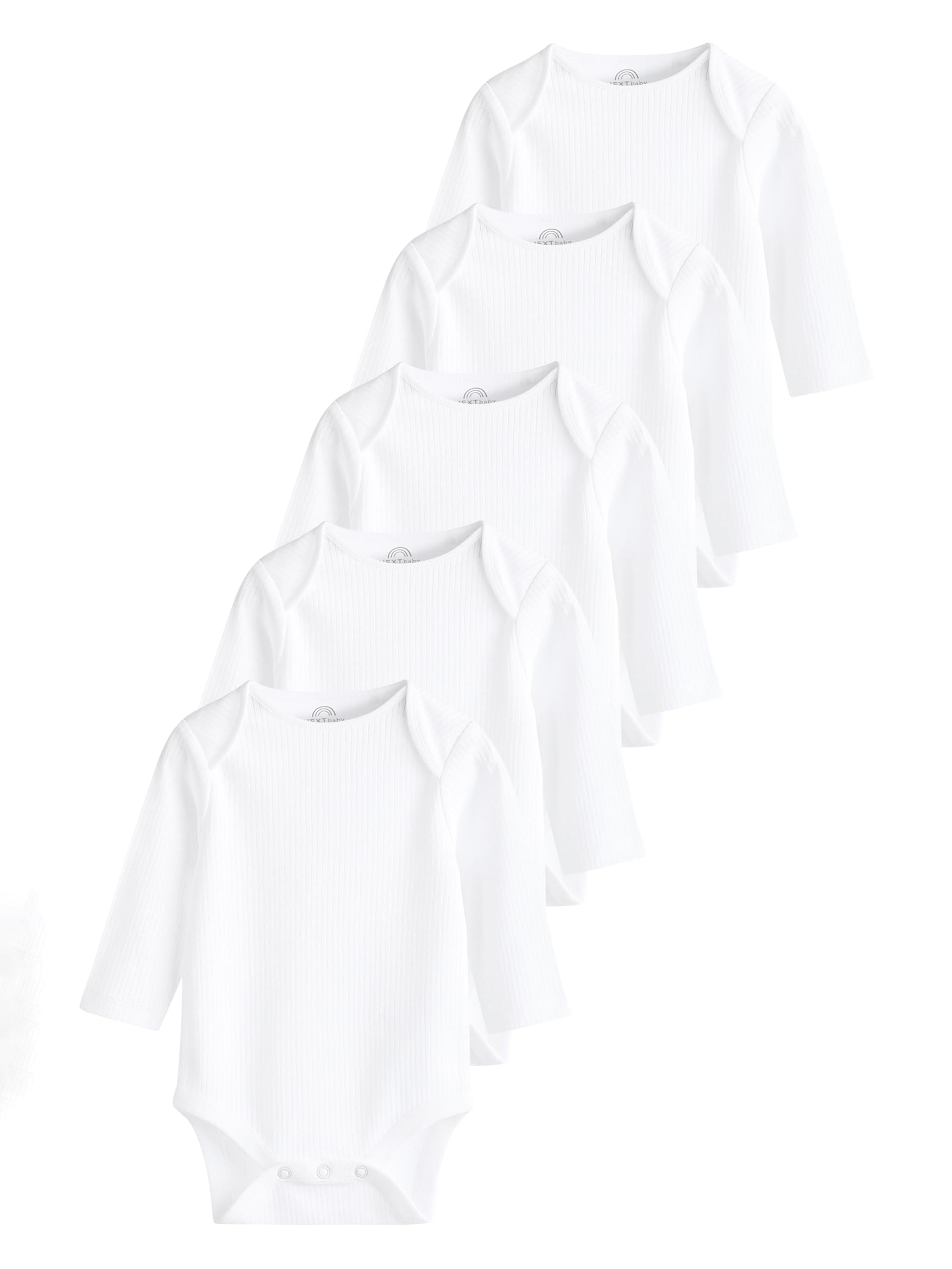 Next body neonato maniche lunghe cotone 62-68 da 5