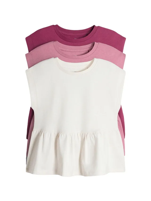 Next The Set Top Peplo Bambina Jersey 3 Pezzi