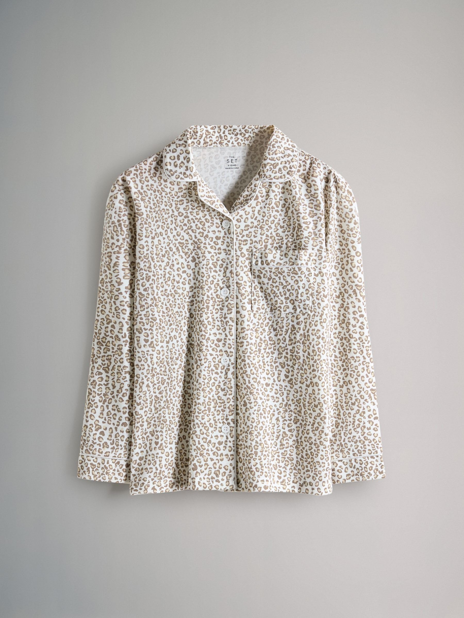 Next The Set Pigiama Lungo Bambina Jersey 2 Pezzi