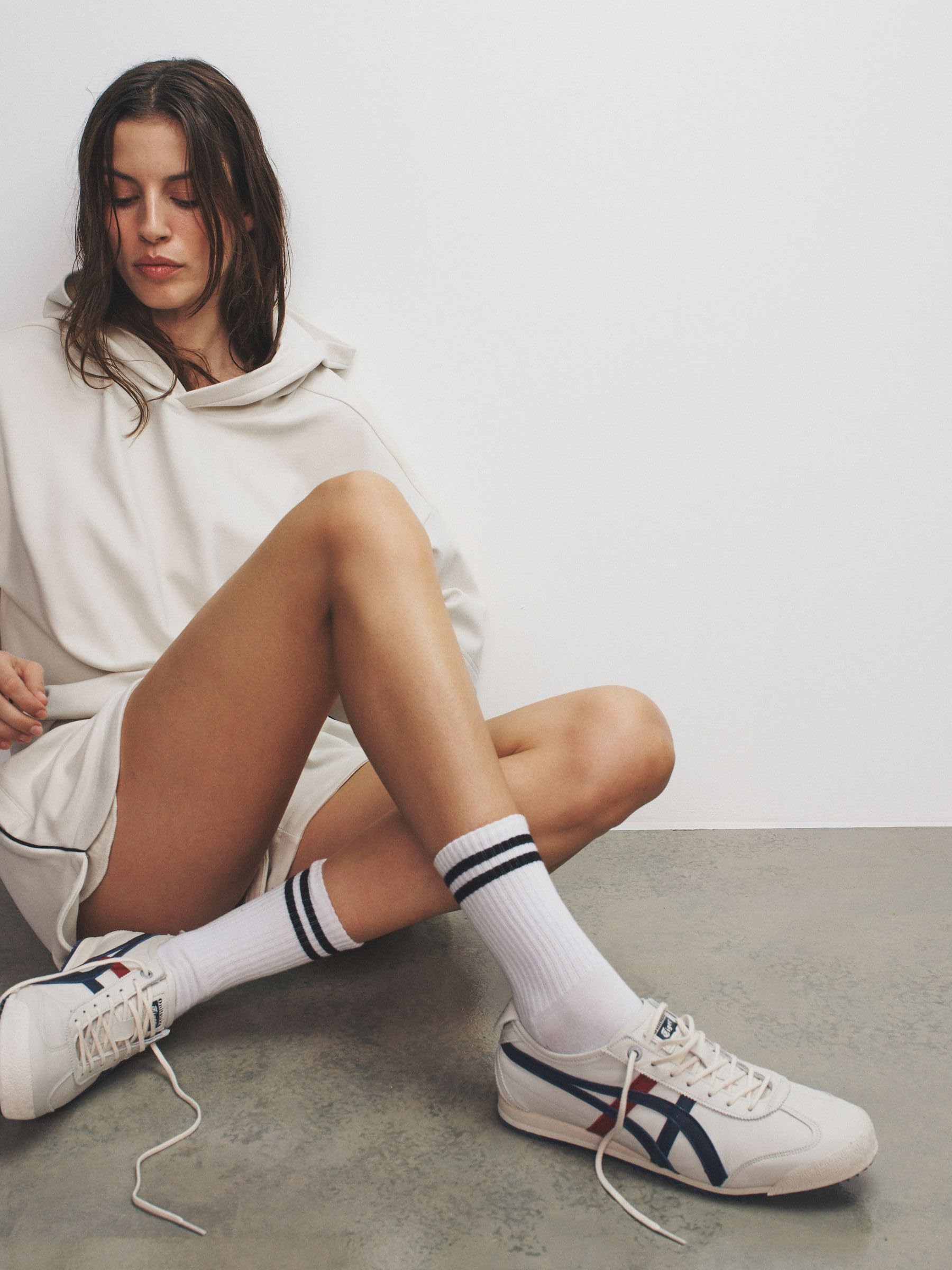 Geo Next The Set completo felpa cappuccio coste shorts