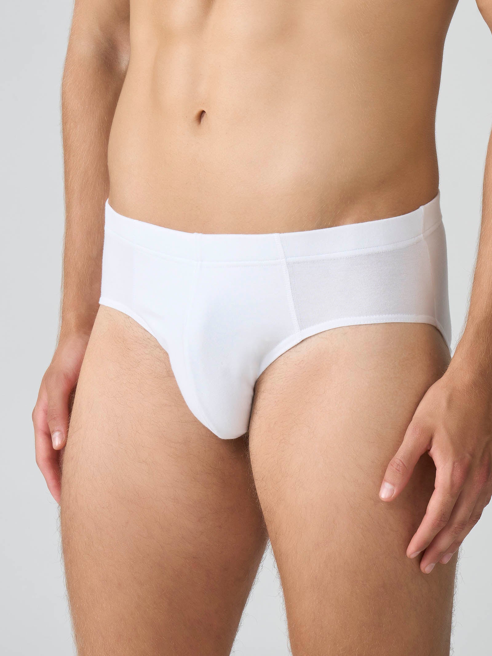 Ragno Compact Slip Midi Cotone Bianco 3 Pezzi