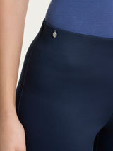 Ragno Satin Power pinocchietto donna blu elasticizzato