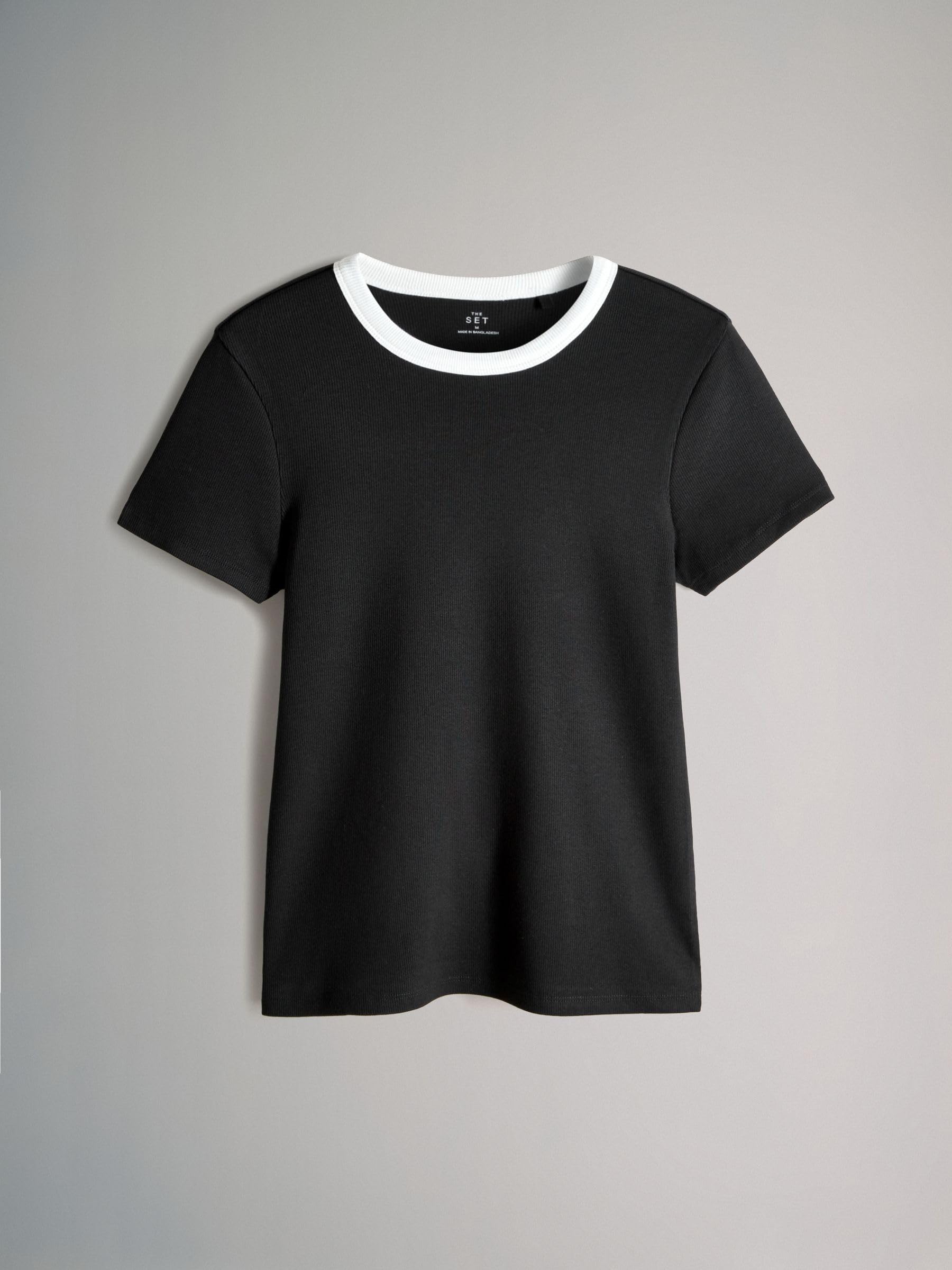 Next The Set magliette coste manica corta 4 pezzi uso quotidiano