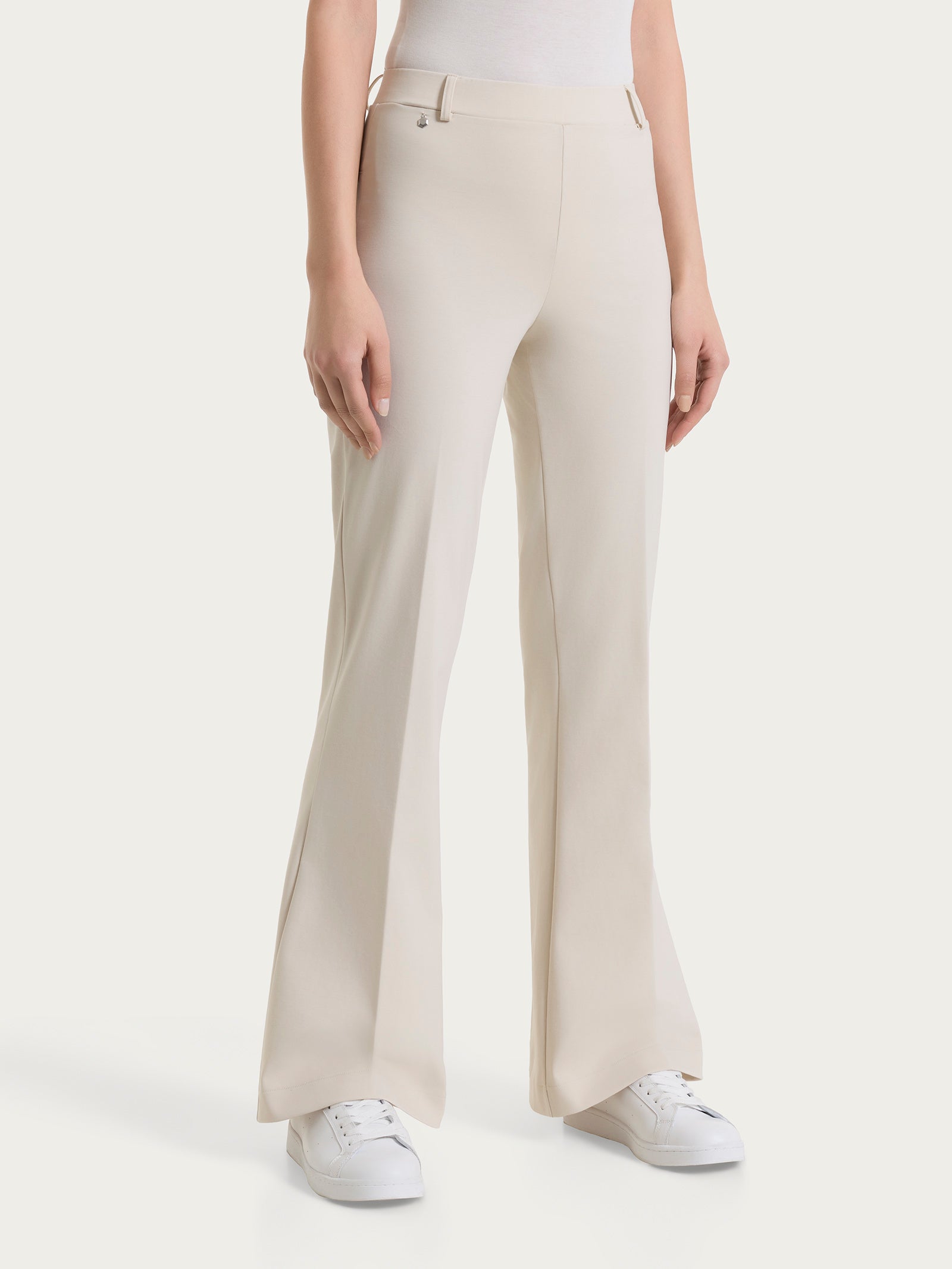 Ragno Compact Light Pantalone Flare pantalone Champignon
