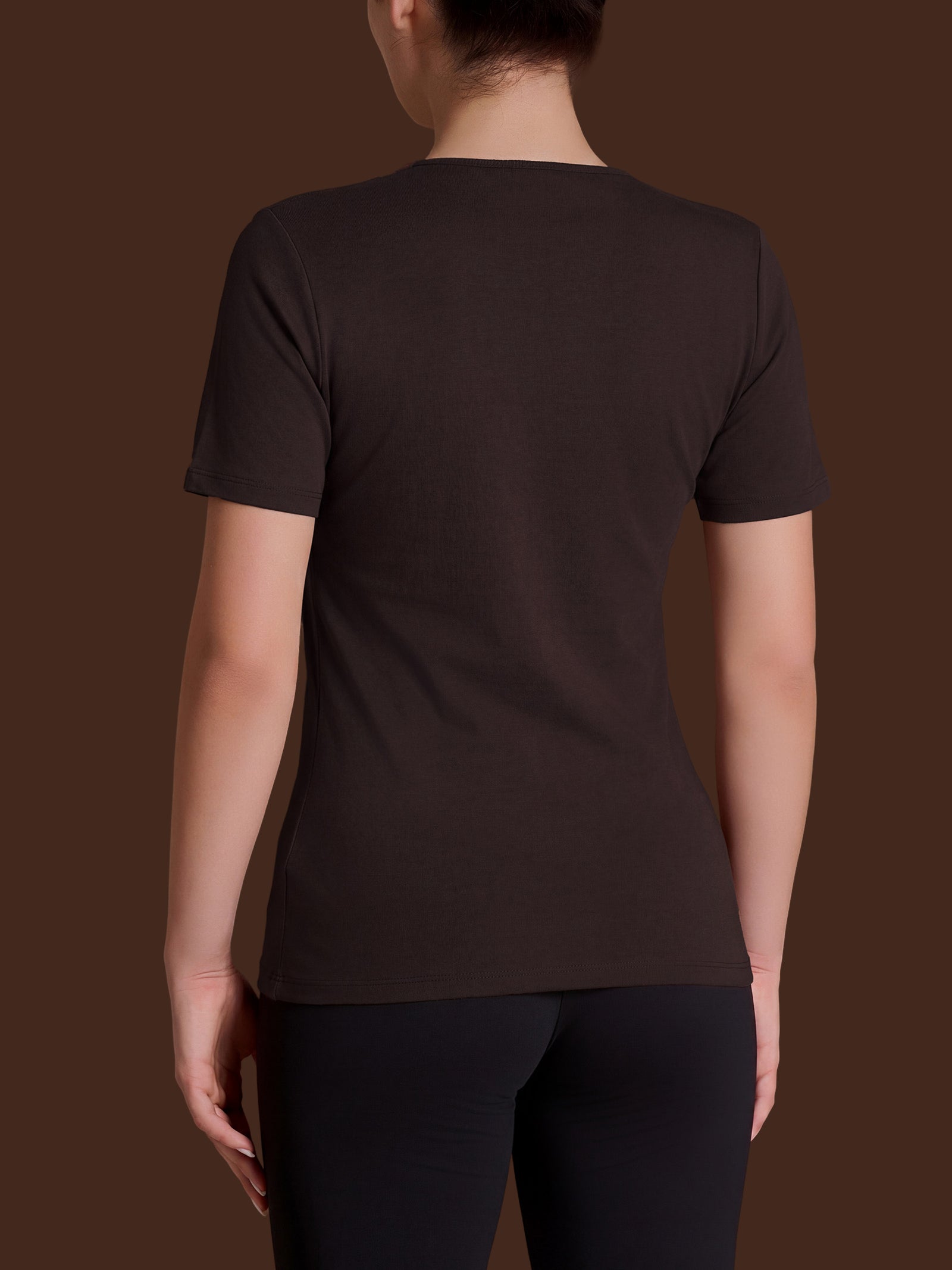 Ragno Thermo Cotton Maglietta Girocollo Cotone Chocolate Torte