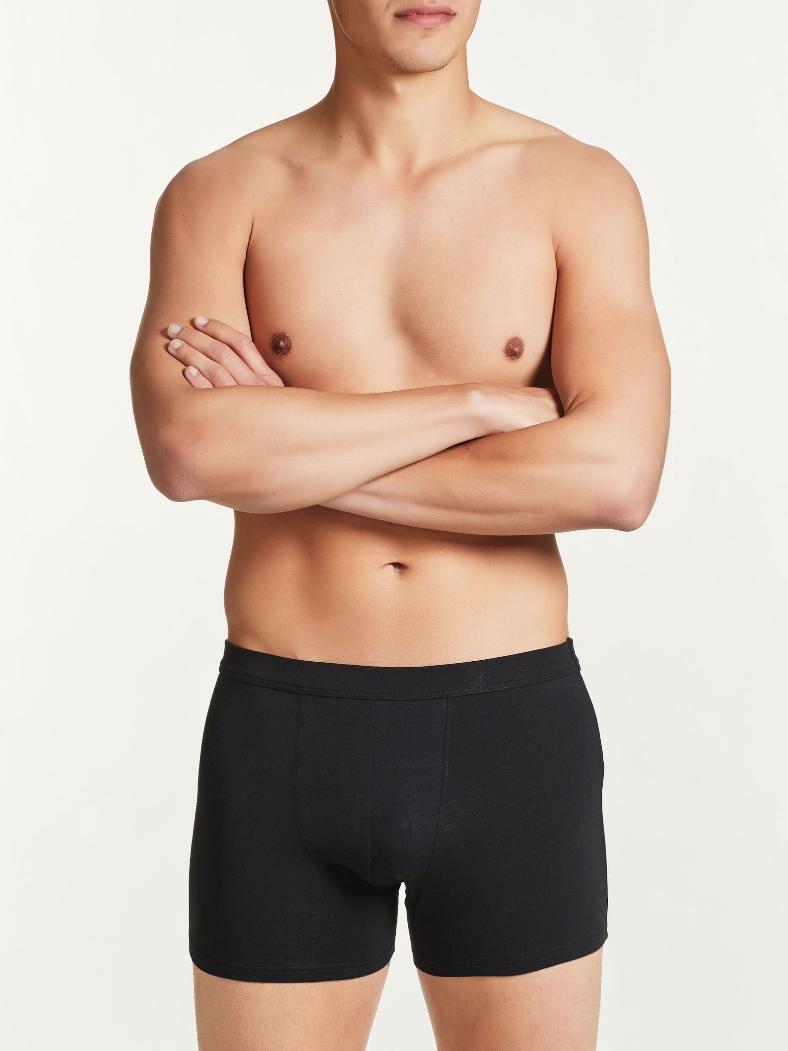Ragno Comfort Parigamba Boxer Cotone Nero Bipack