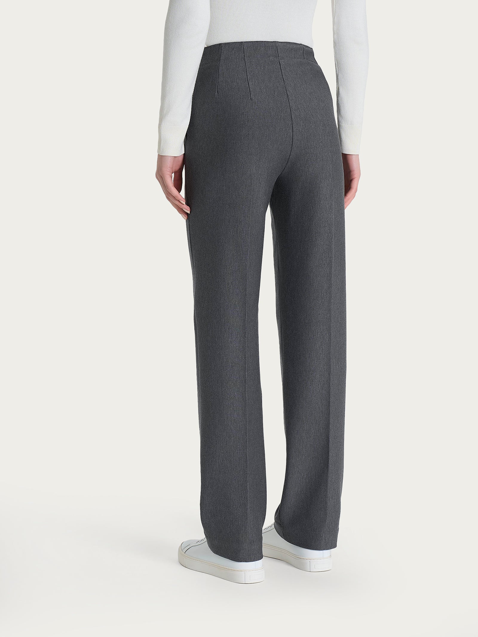 Ragno Compact Pantalone Dritto con Tasche Ardesia Mel elasticizzato