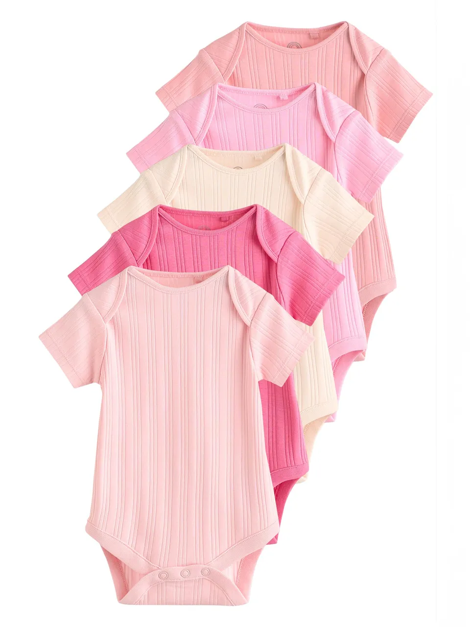 Next body neonata coste cotone manica corta confezione 5