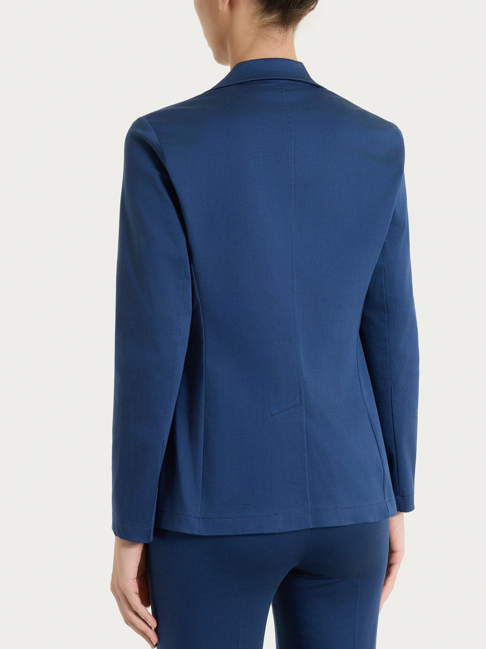Ragno Satin Power Blazer Due Bottoni Donna Oceana Cotone
