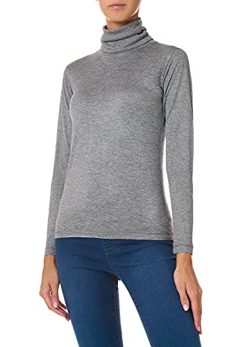 Goldenpoint Dolcevita Maglia Donna Nera M Collo Alto