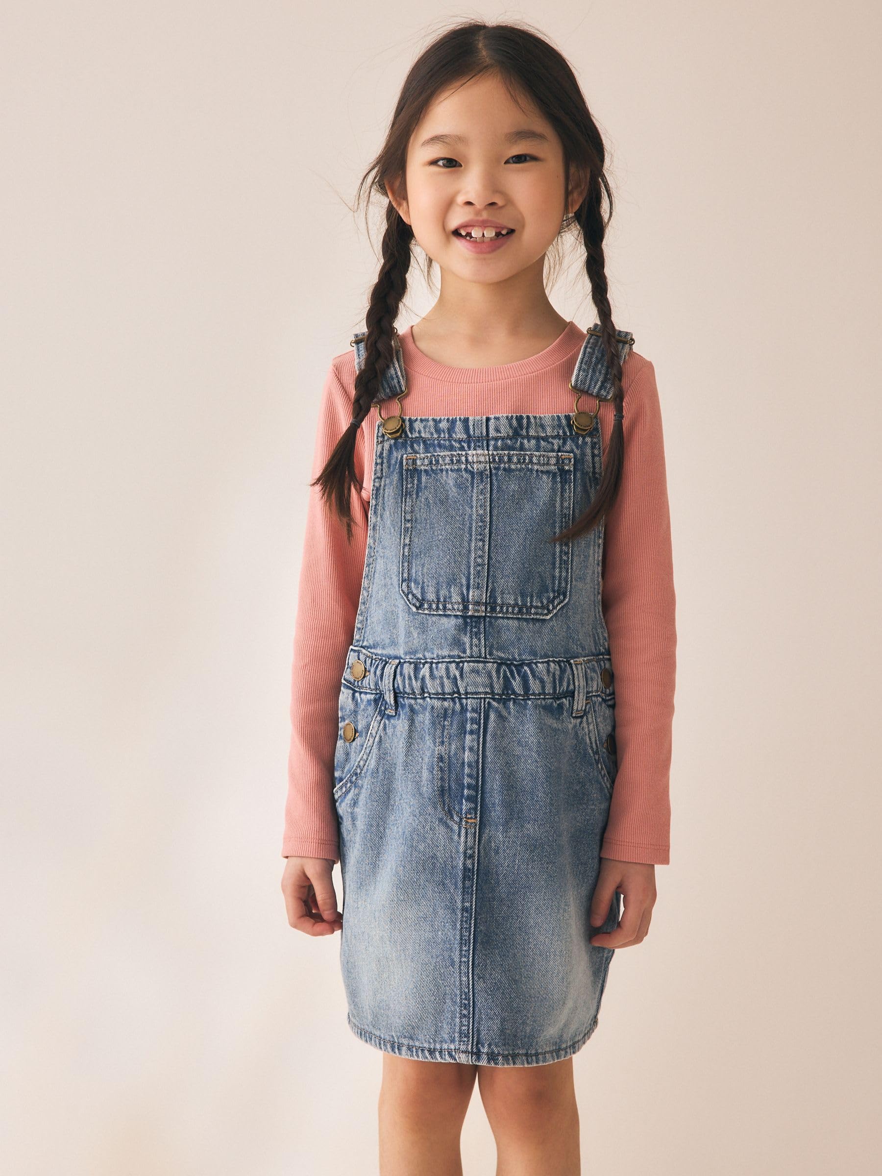 Next scamiciato bambina denim 98 regolabile