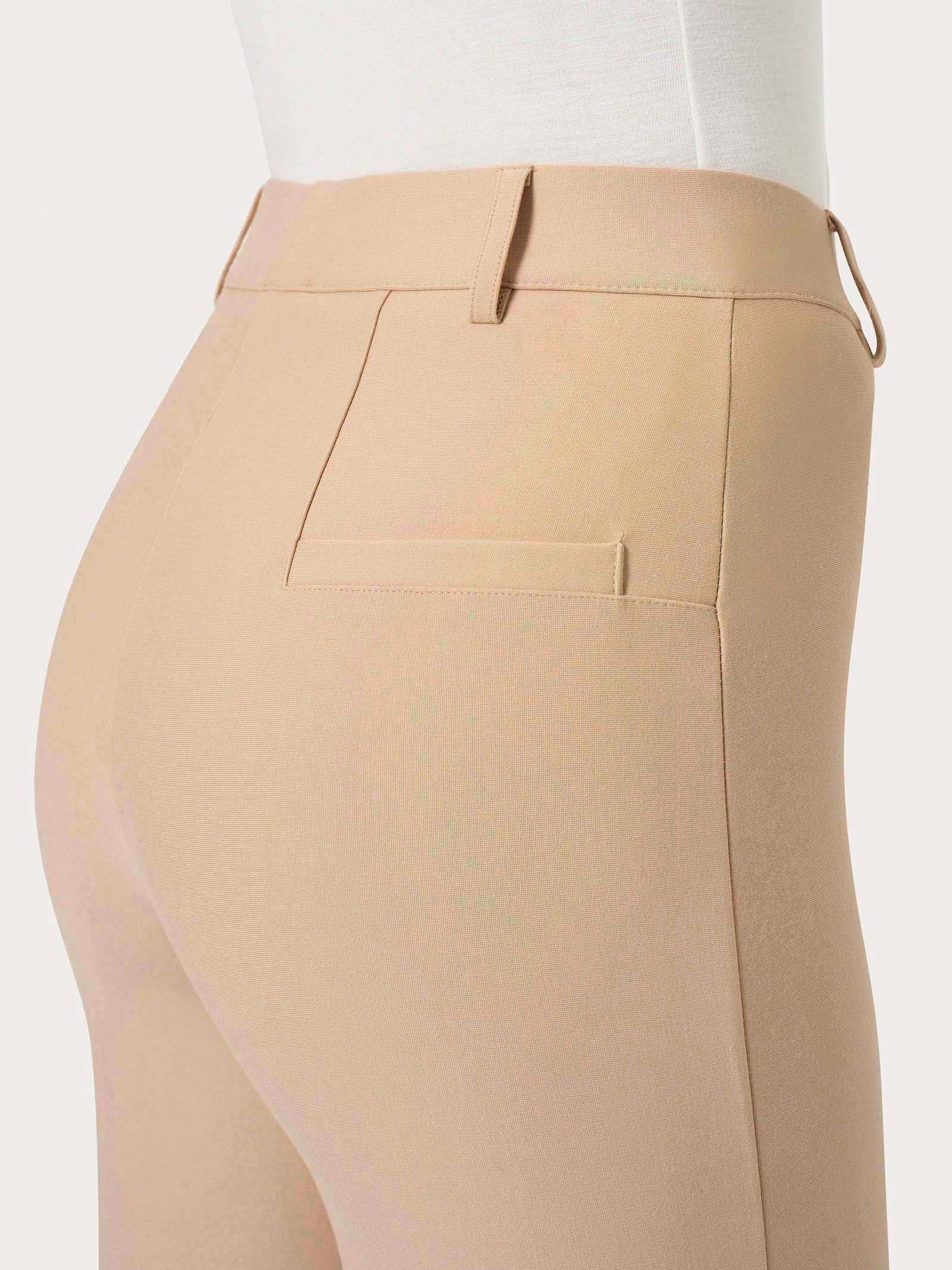 Ragno Compact Pantalone The Flare Irish Cream elasticizzato