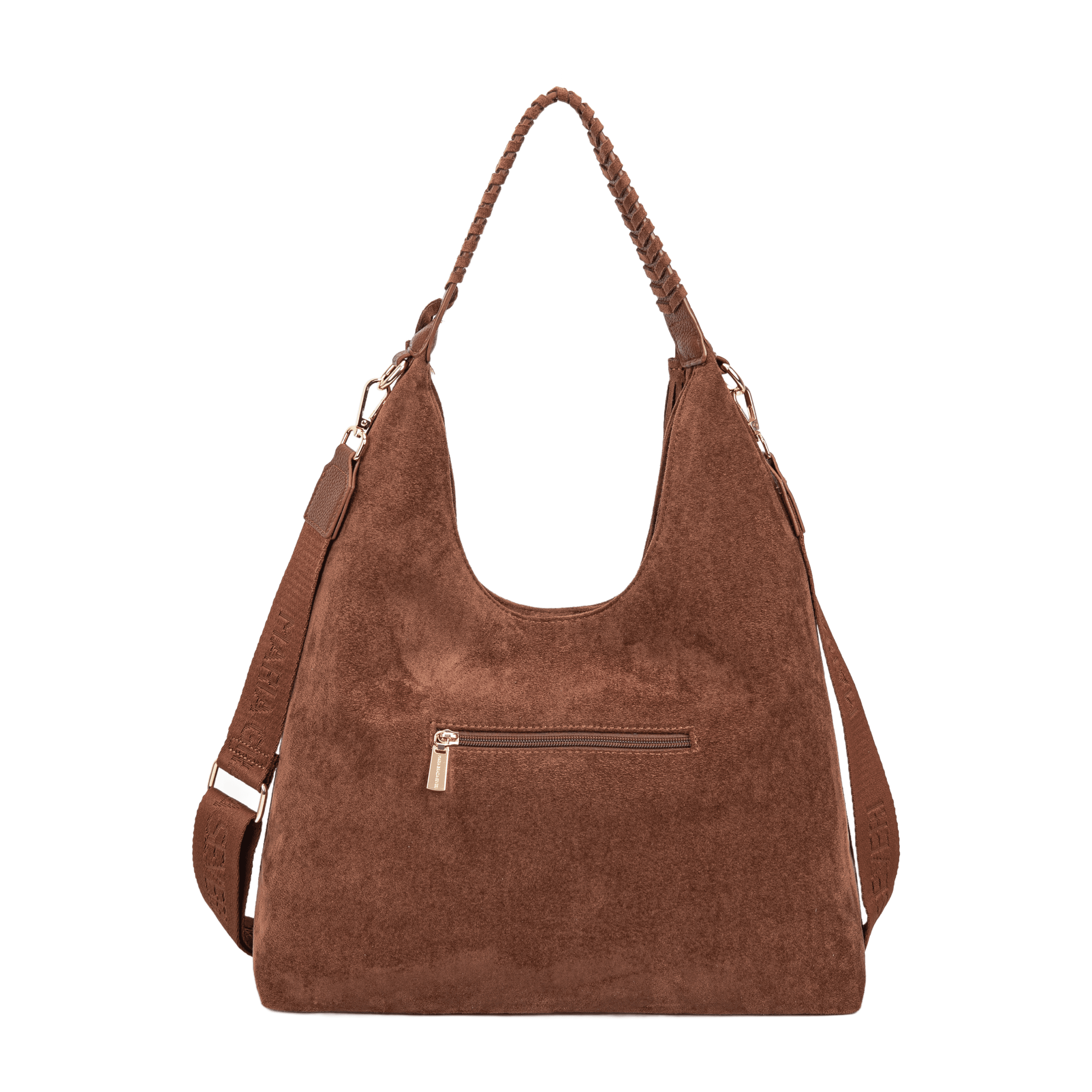 Maria Grazia Severi 9135 Borsa Hobo Frange Scamosciata