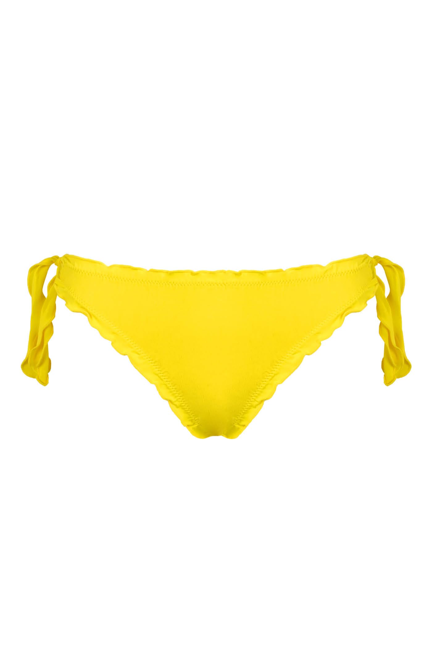 Goldenpoint slip bikini brasiliana fiocchi priletta tinta unita microfibra
