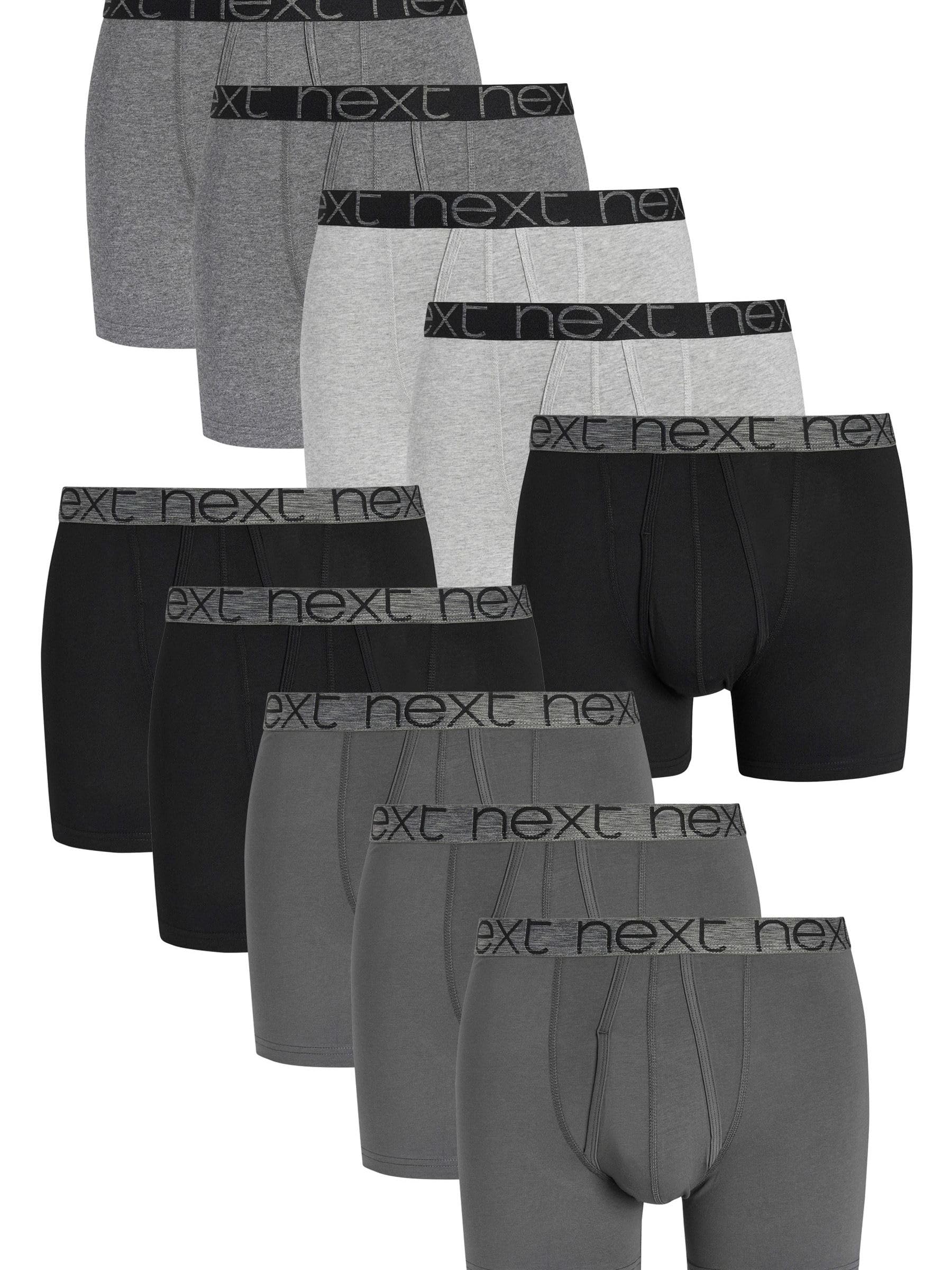 Next boxer uomo cotone 10 pezzi regular cuciture A