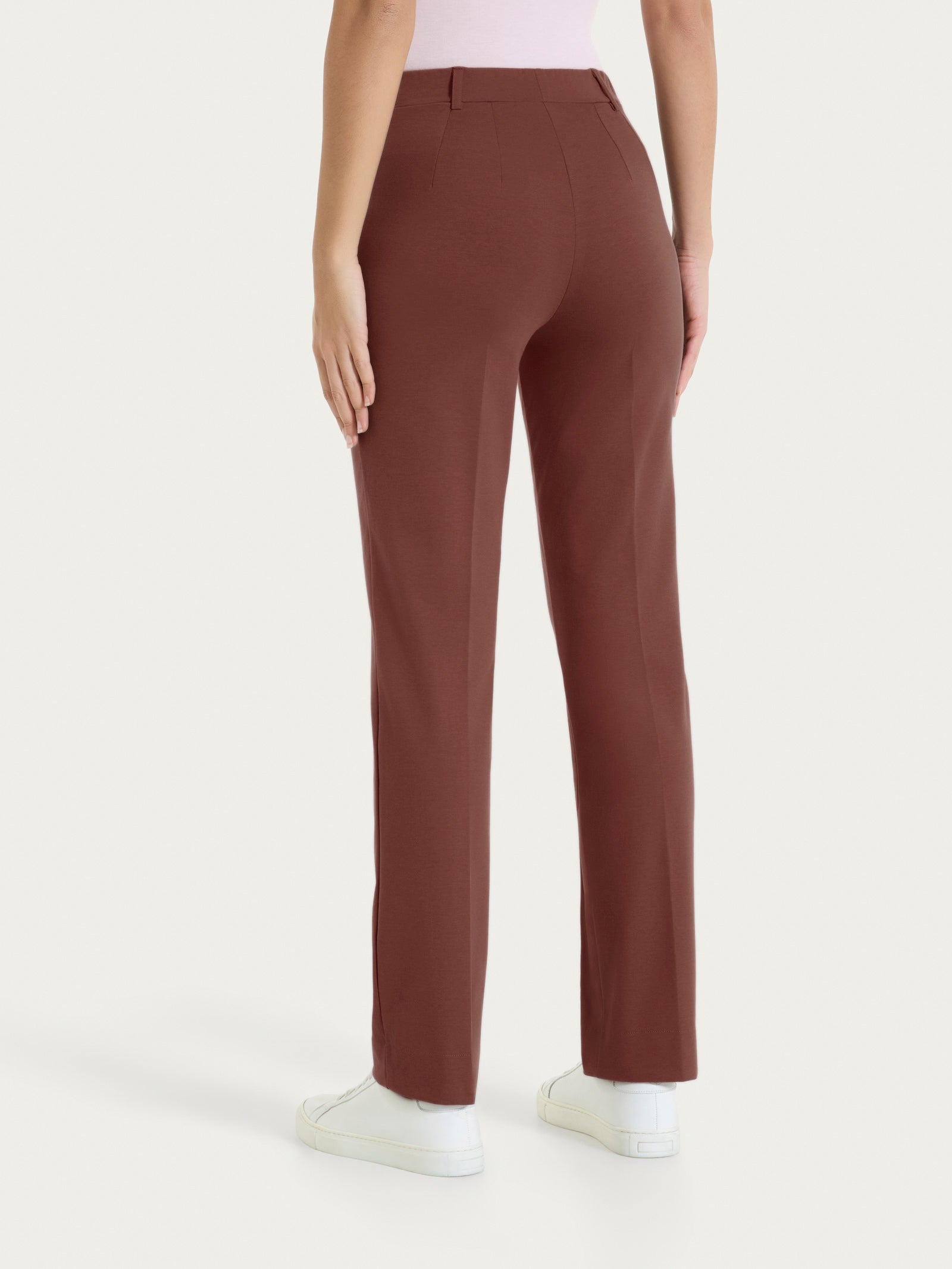 Ragno Compact Light pantalone dritto Cappuccino con tasche