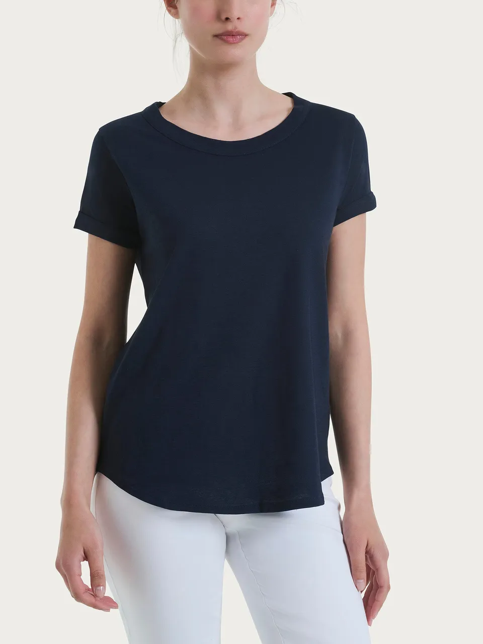 Ragno Revolution t-shirt cotone slub Bleu