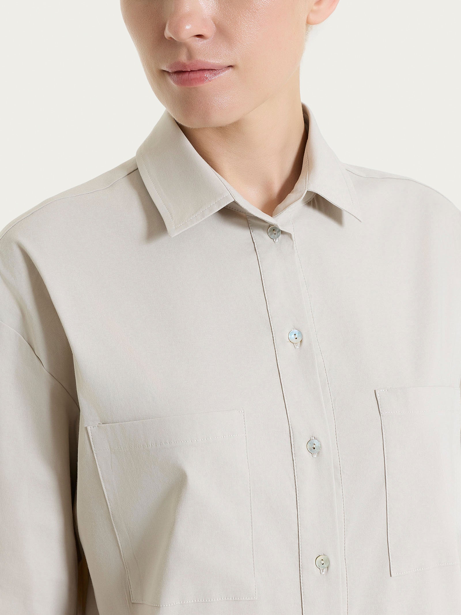 Ragno Super Fresh Camicia Corta Champignon in cotone