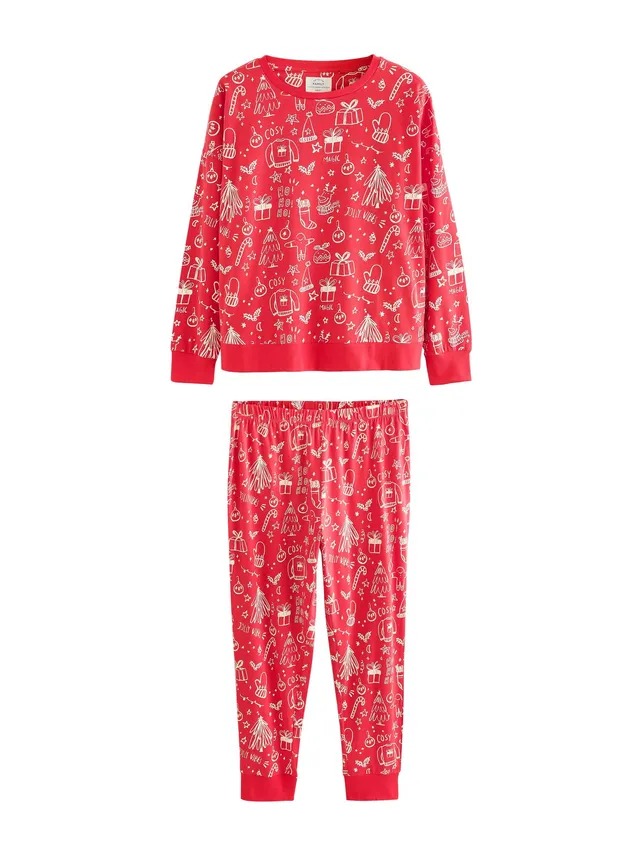 NEXT pigiama natalizio maniche lunghe XXL donna