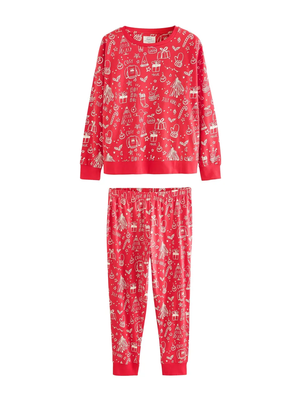 NEXT pigiama natalizio maniche lunghe XXL donna