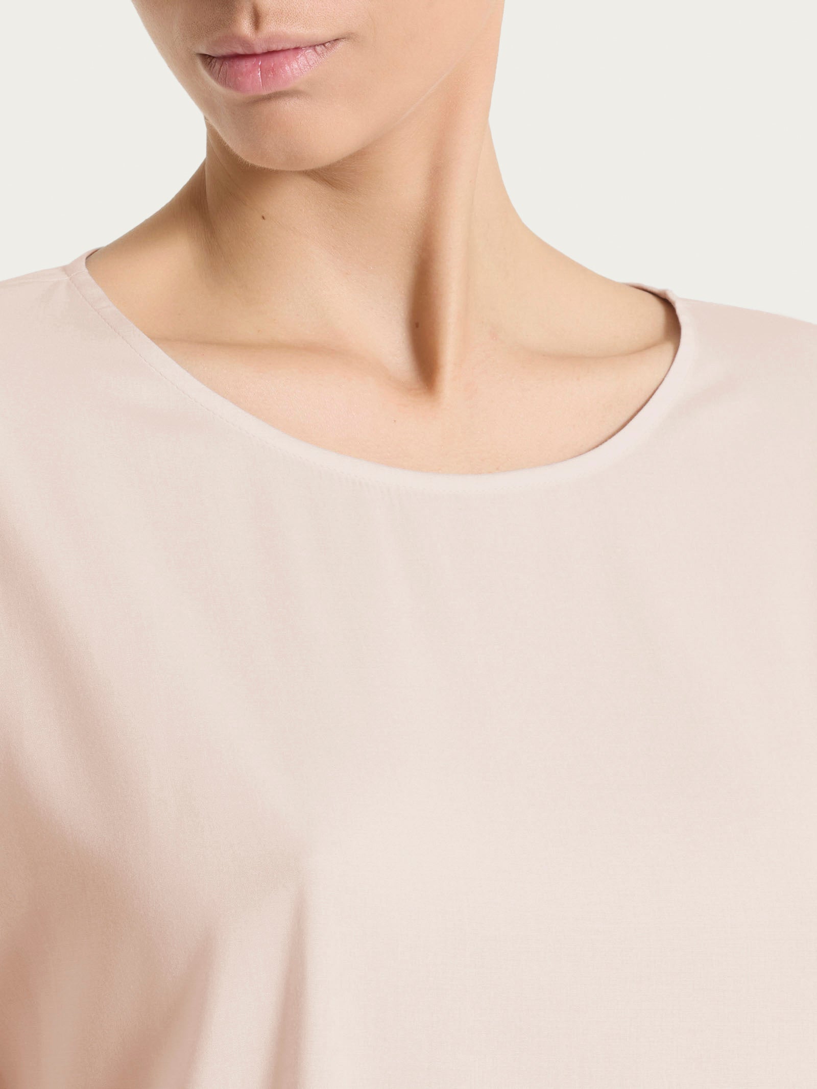 Ragno Viscosa Summer blusa manica 3/4 voile stretch rosa