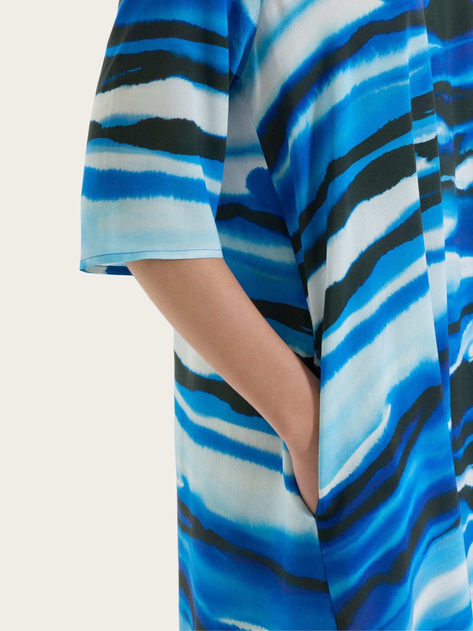 Ragno EcoSeta Abito Manica Gomito Strong Blue viscosa