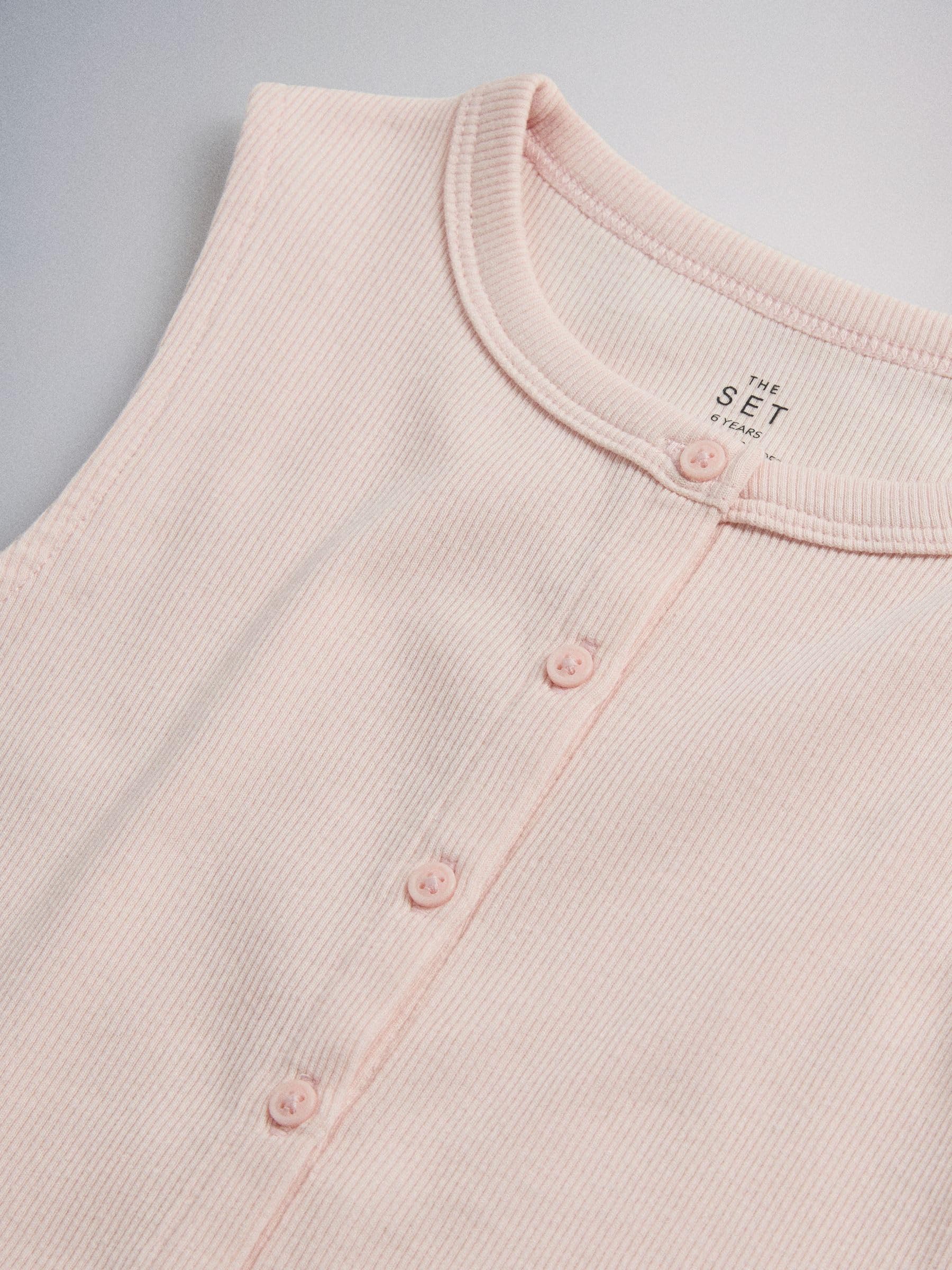 Geo Next The Set canotta bambina 3pz jersey bottoni