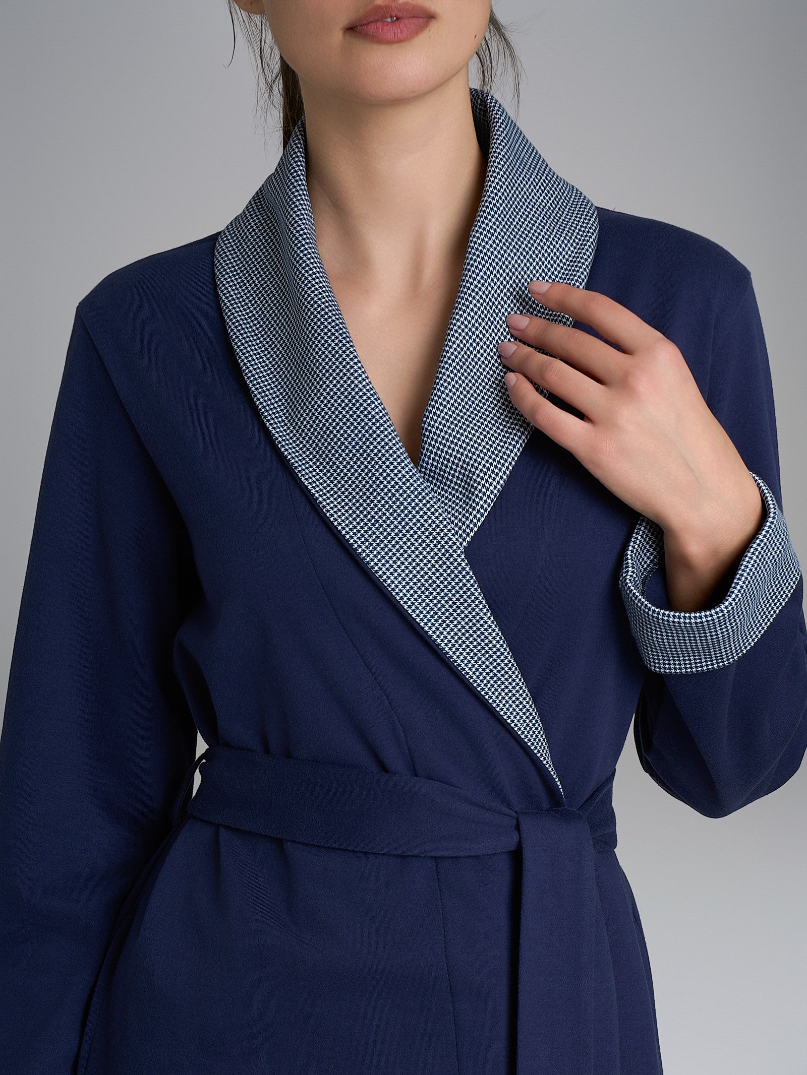 Ragno Interlock vestaglia cotone donna fant Naval Academy