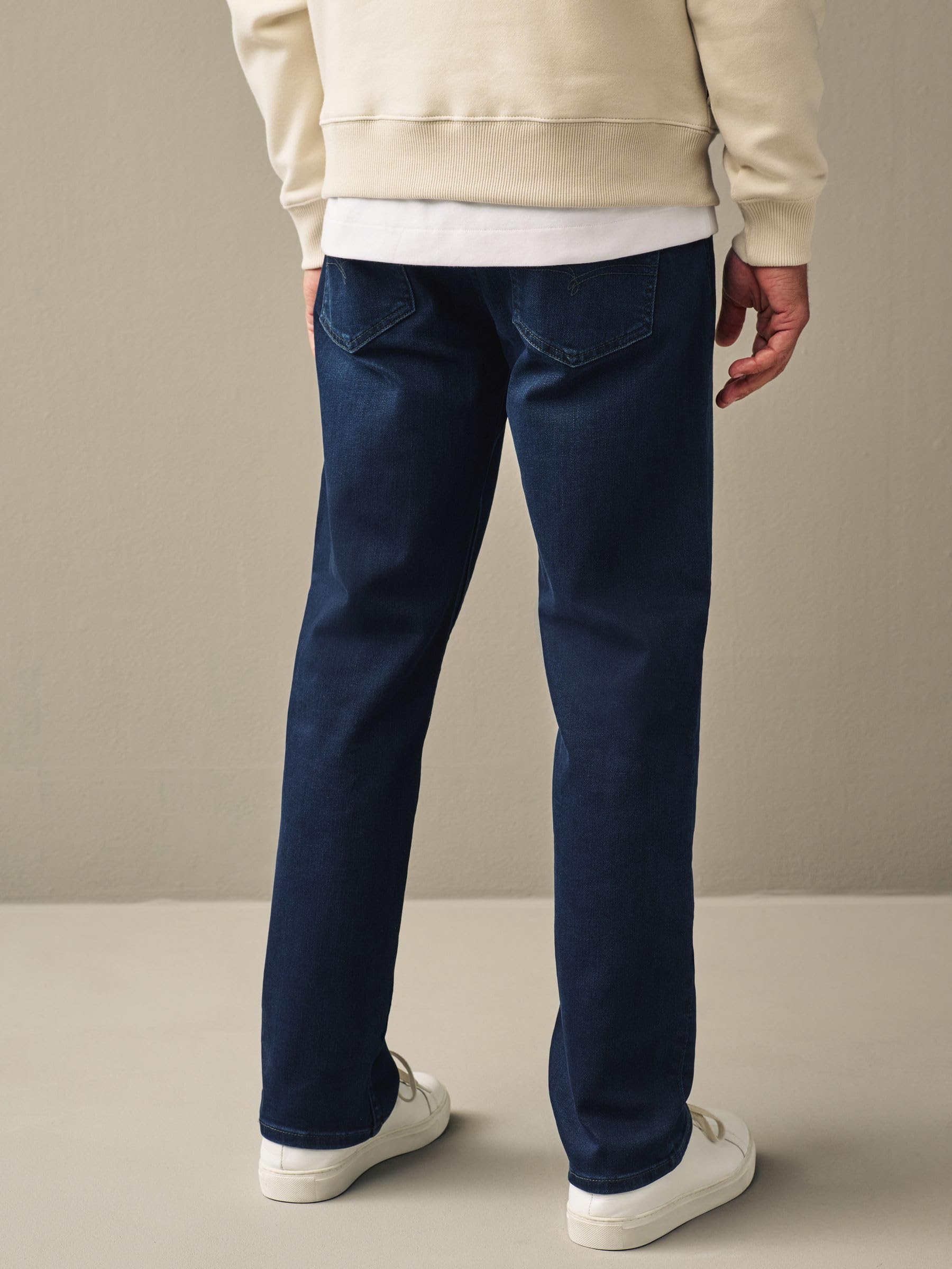 Next Jeans Vintage Uomo Denim Elasticizzato Cotone
