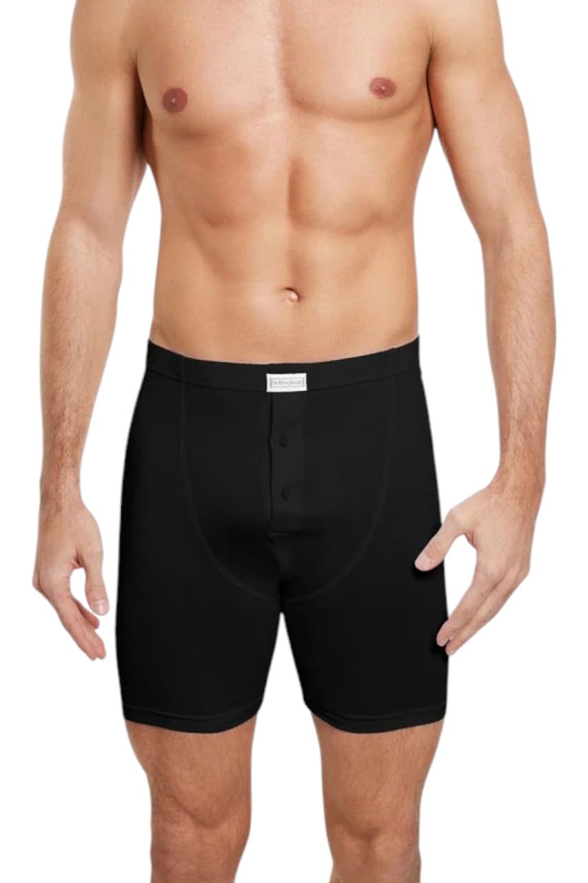 Lady C boxer uomo cotone elasticizzato mezza coscia quotidiano