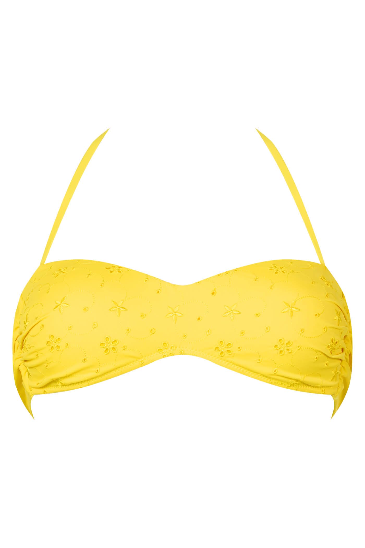 Goldenpoint Sangallo Fascia Bikini Pizzo Imbottitura Removibile