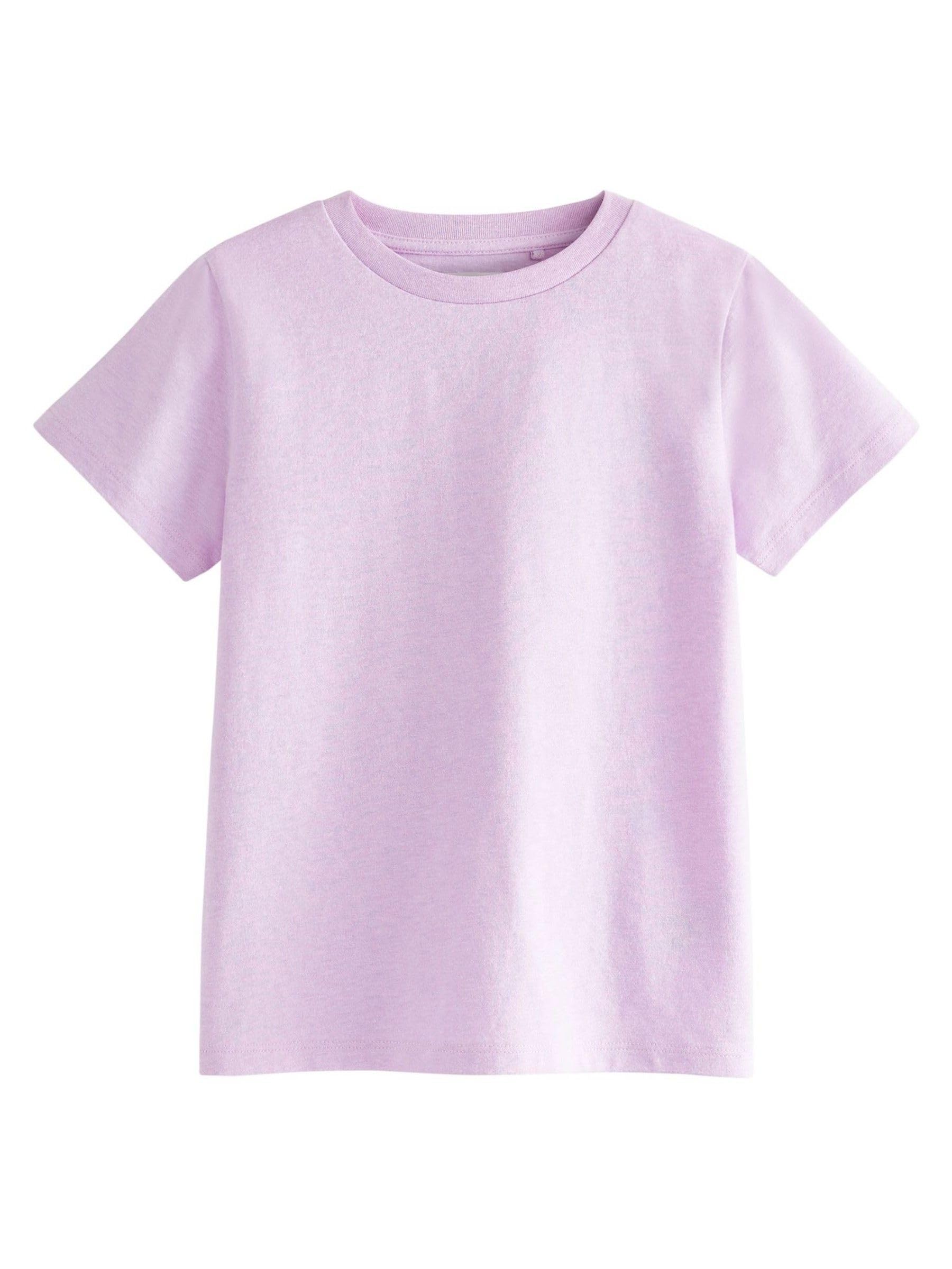 Next 7 magliette bambina cotone 4 anni pastello