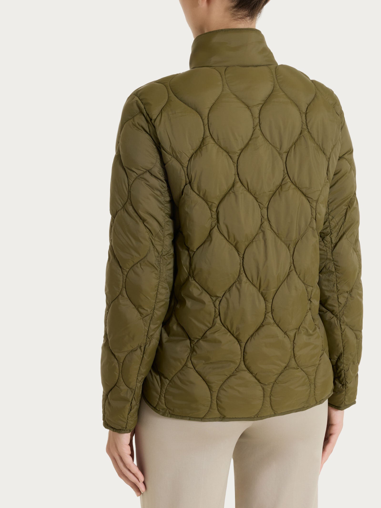 Ragno Onion Quilt piumino corto Dark Olive