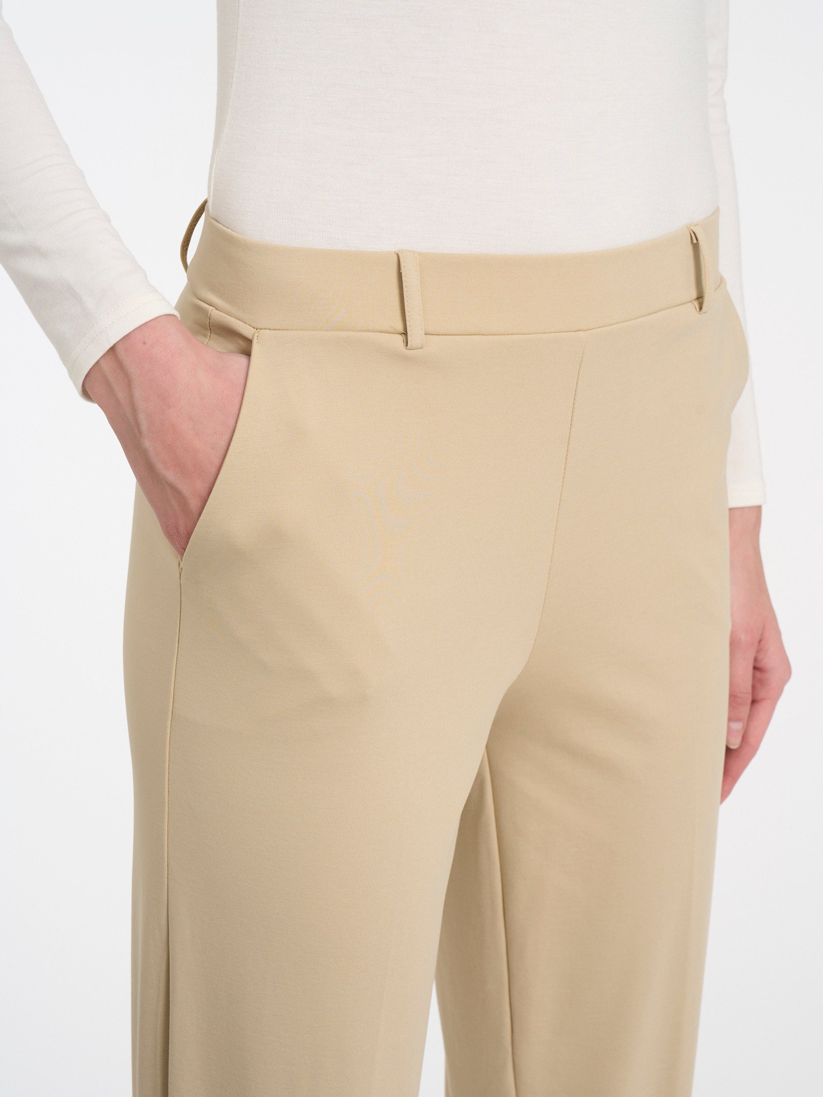 Ragno Compact Light Pantalone Carota pantaloni Irish Cream