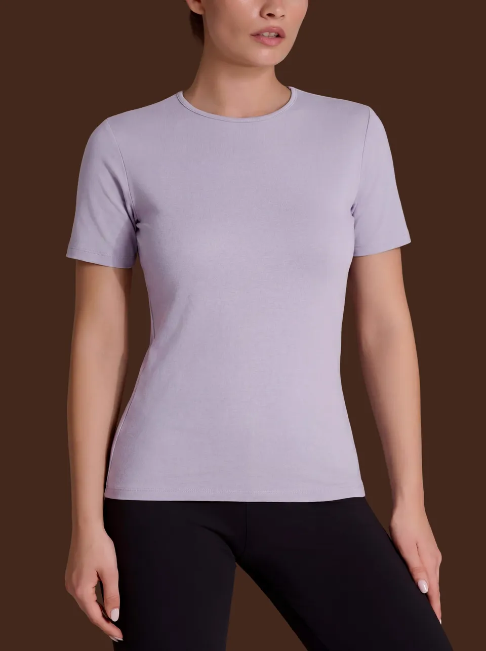 Ragno Thermo Cotton Maglietta Girocollo Thistle Manica Corta