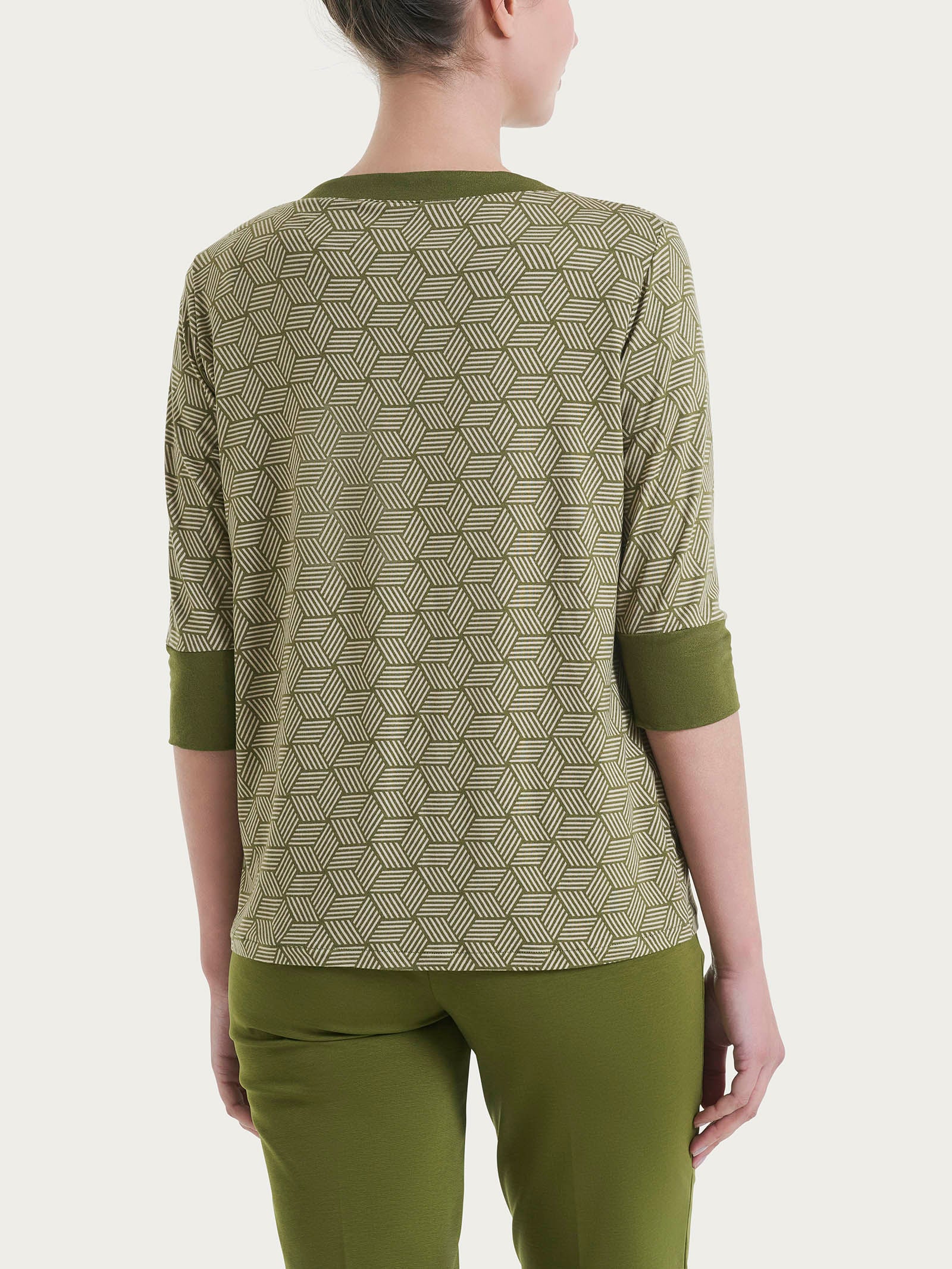 Ragno Viscosa Summer cardigan cubi Sphagnum manica 3/4