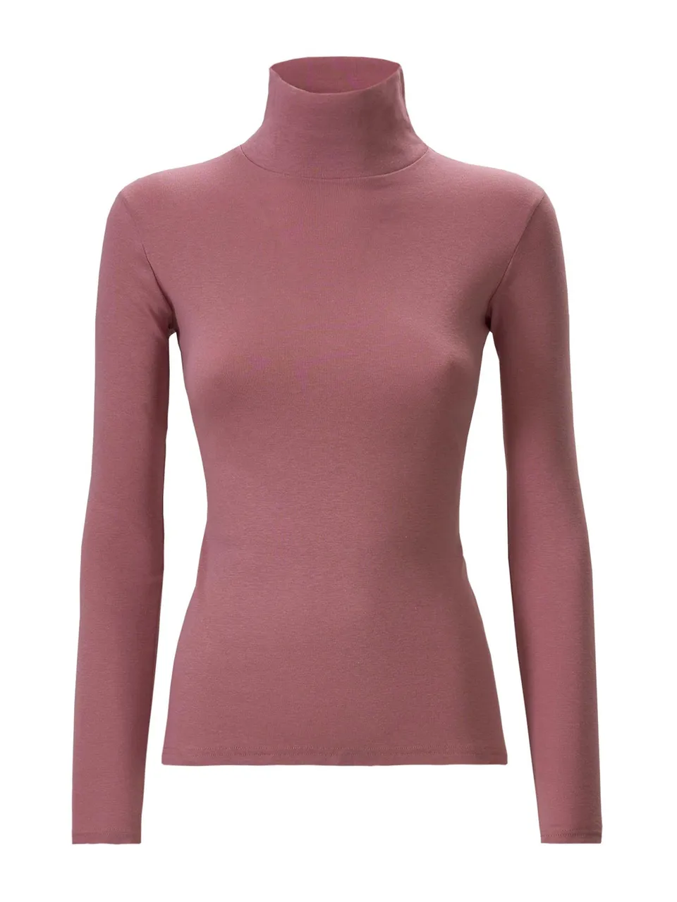 Ragno Thermo Cotton Lupetto cotone collo alto Rosa Antico