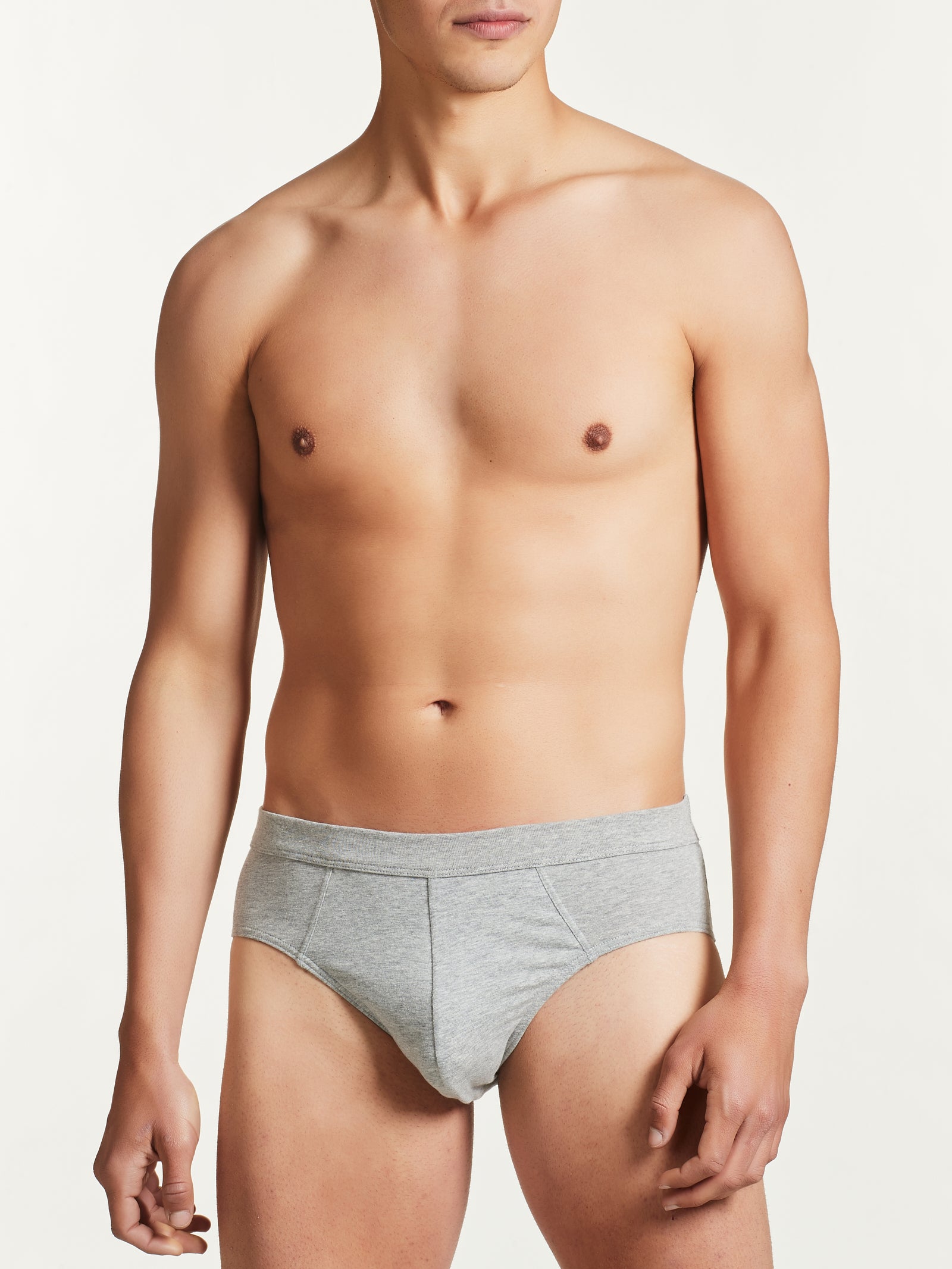 Ragno Comfort Slip Uomo Grigio Bipack 2 pezzi cotone
