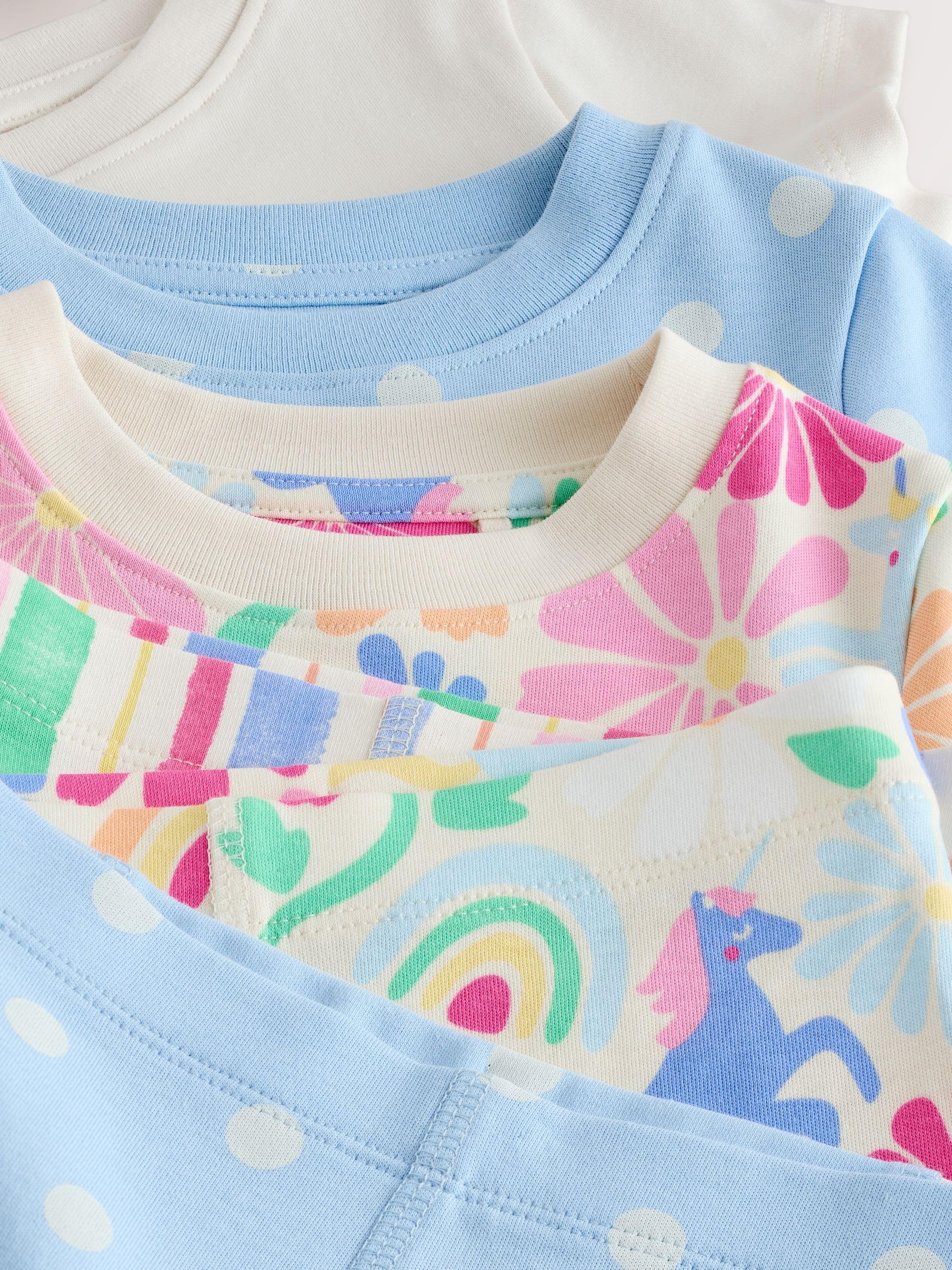 Next pigiami corti bambina 3 pezzi 110-116 estivi