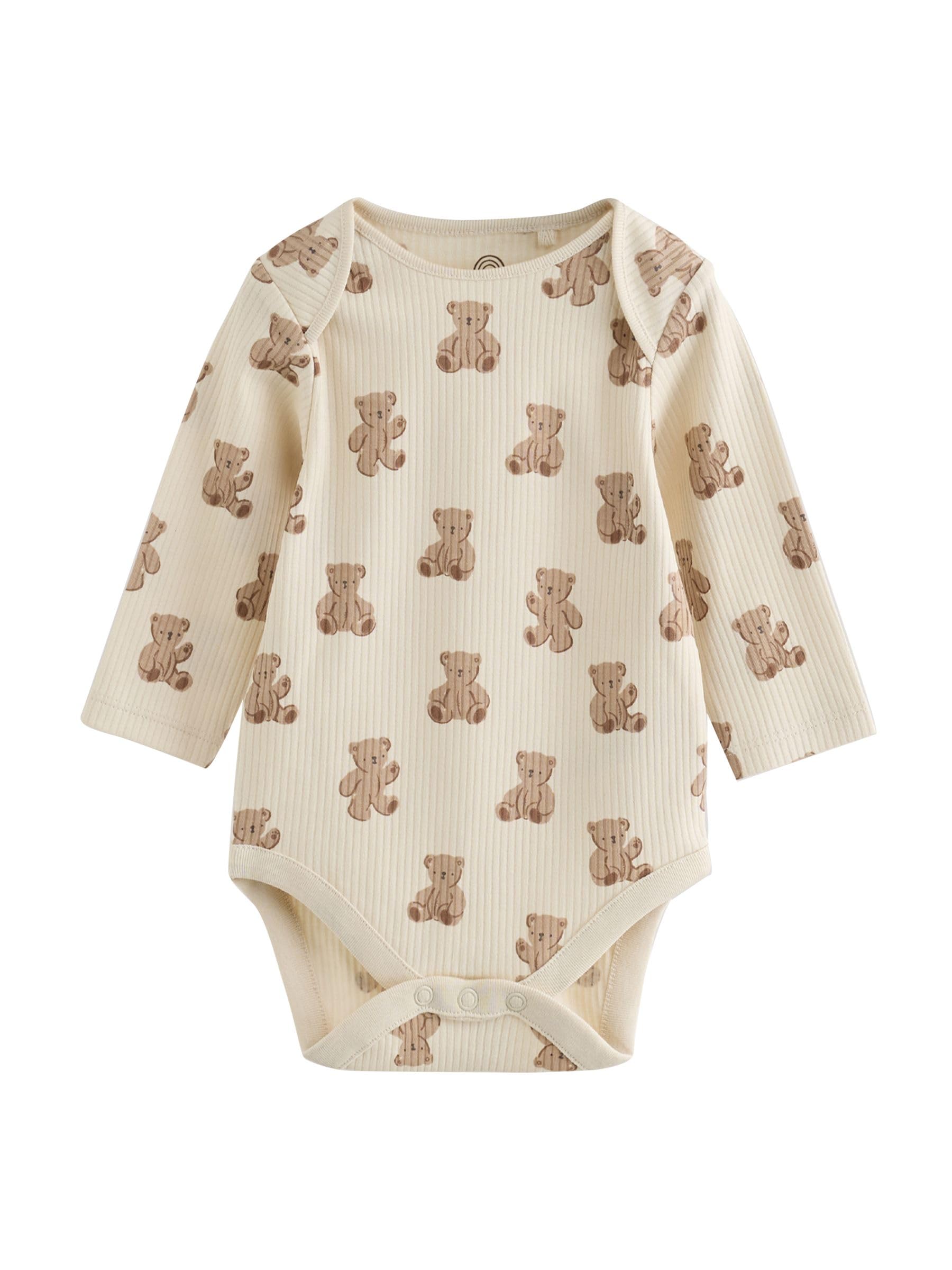 Next body neonato maniche lunghe cotone confezione da 5