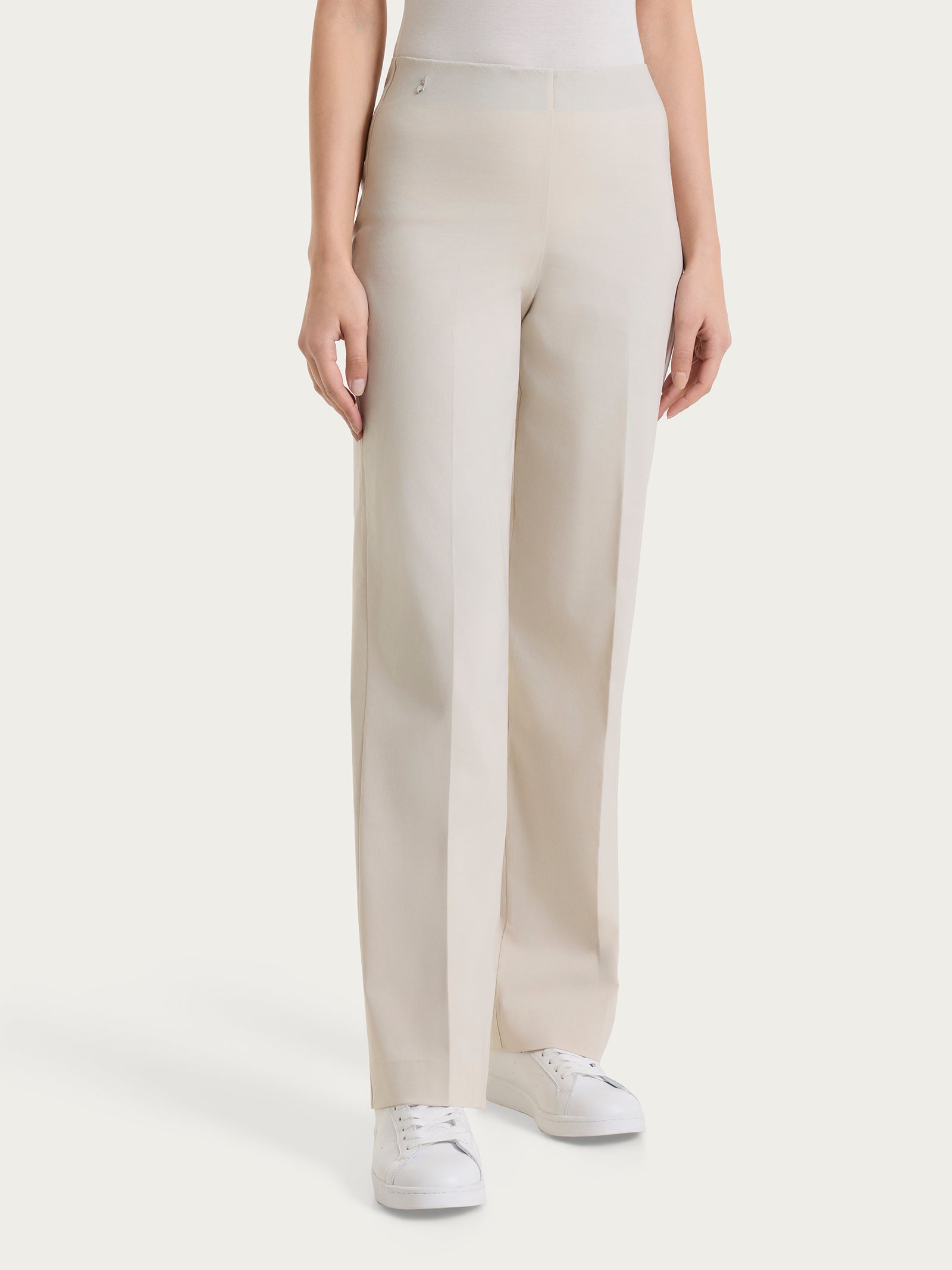 Ragno Pantalone Ampio Super Fresh Cotone Champignon